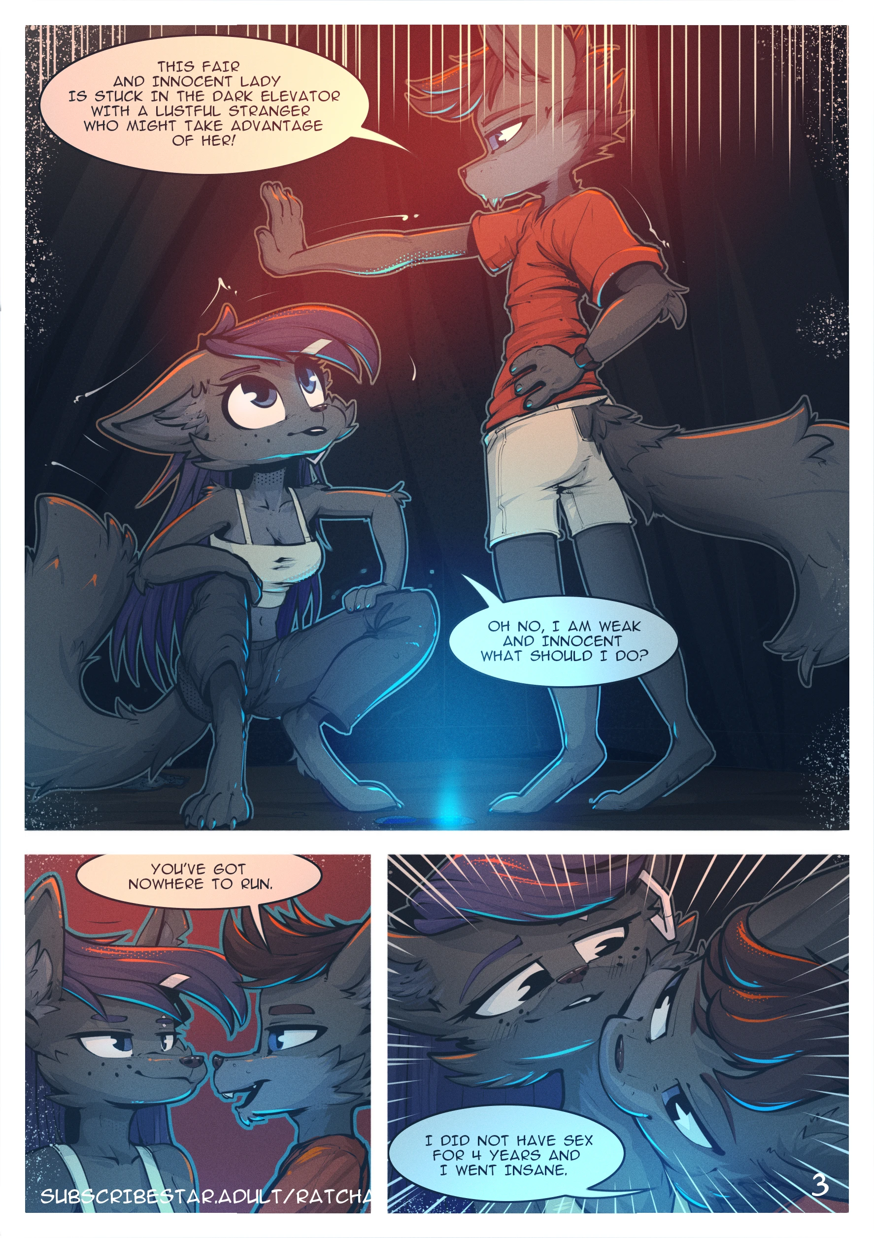 Stuck Inside porn comic picture 3