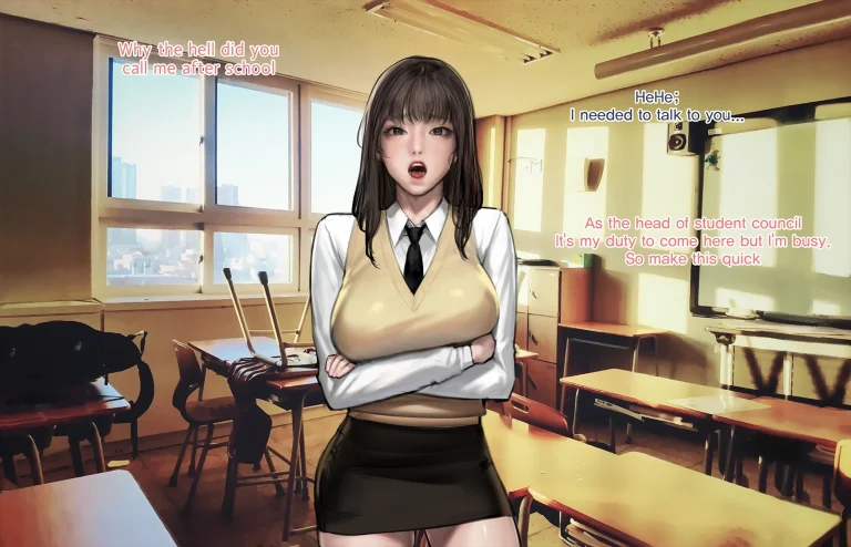 Student President porn comic picture 1