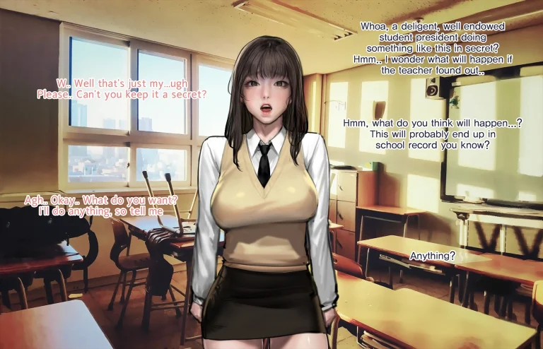Student President porn comic picture 5
