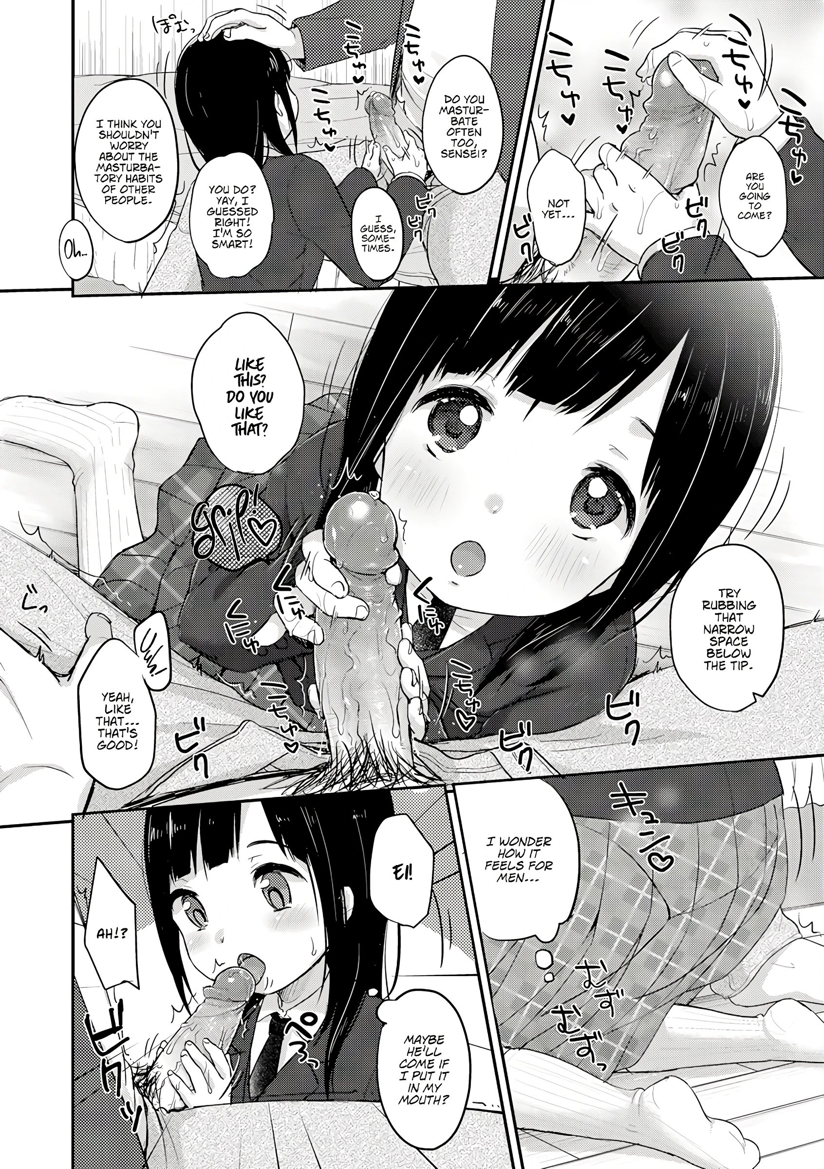 Study method with SEMEN - comic edition porn comic picture 4
