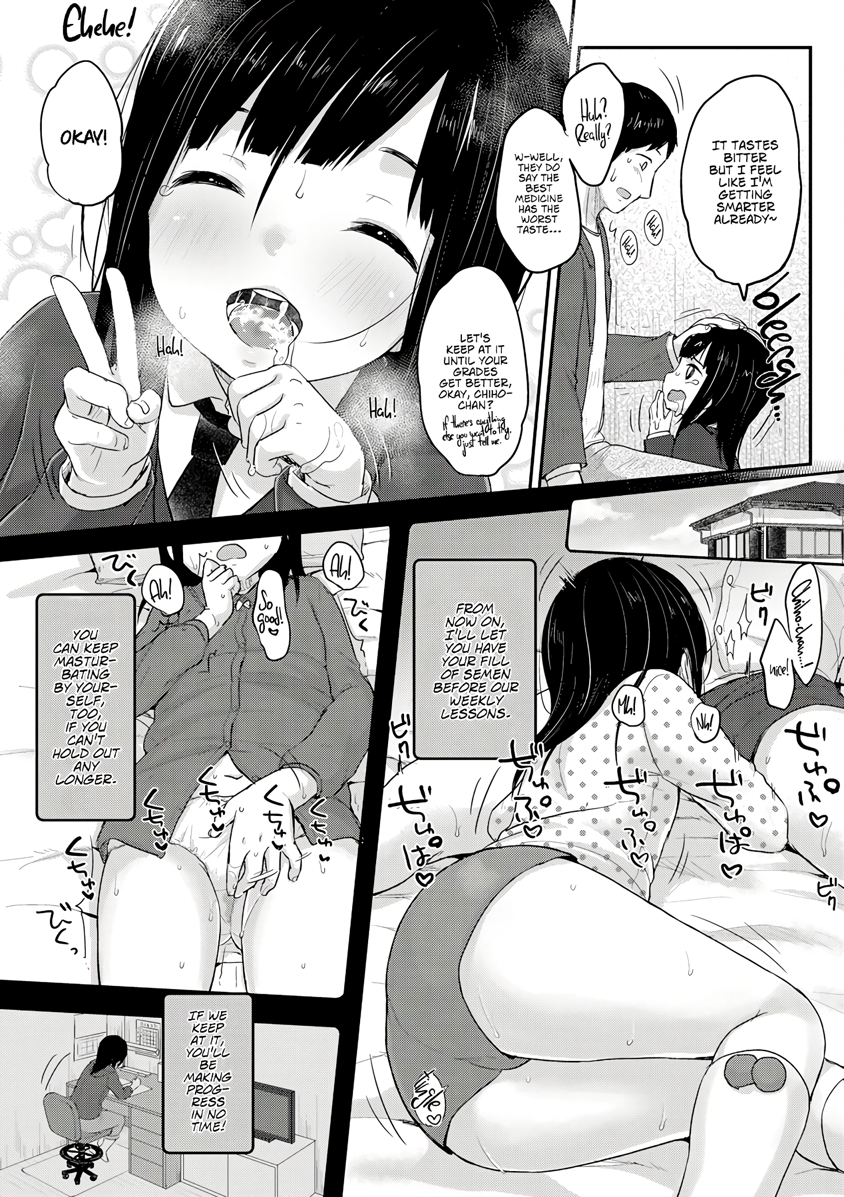 Study method with SEMEN - comic edition porn comic picture 7