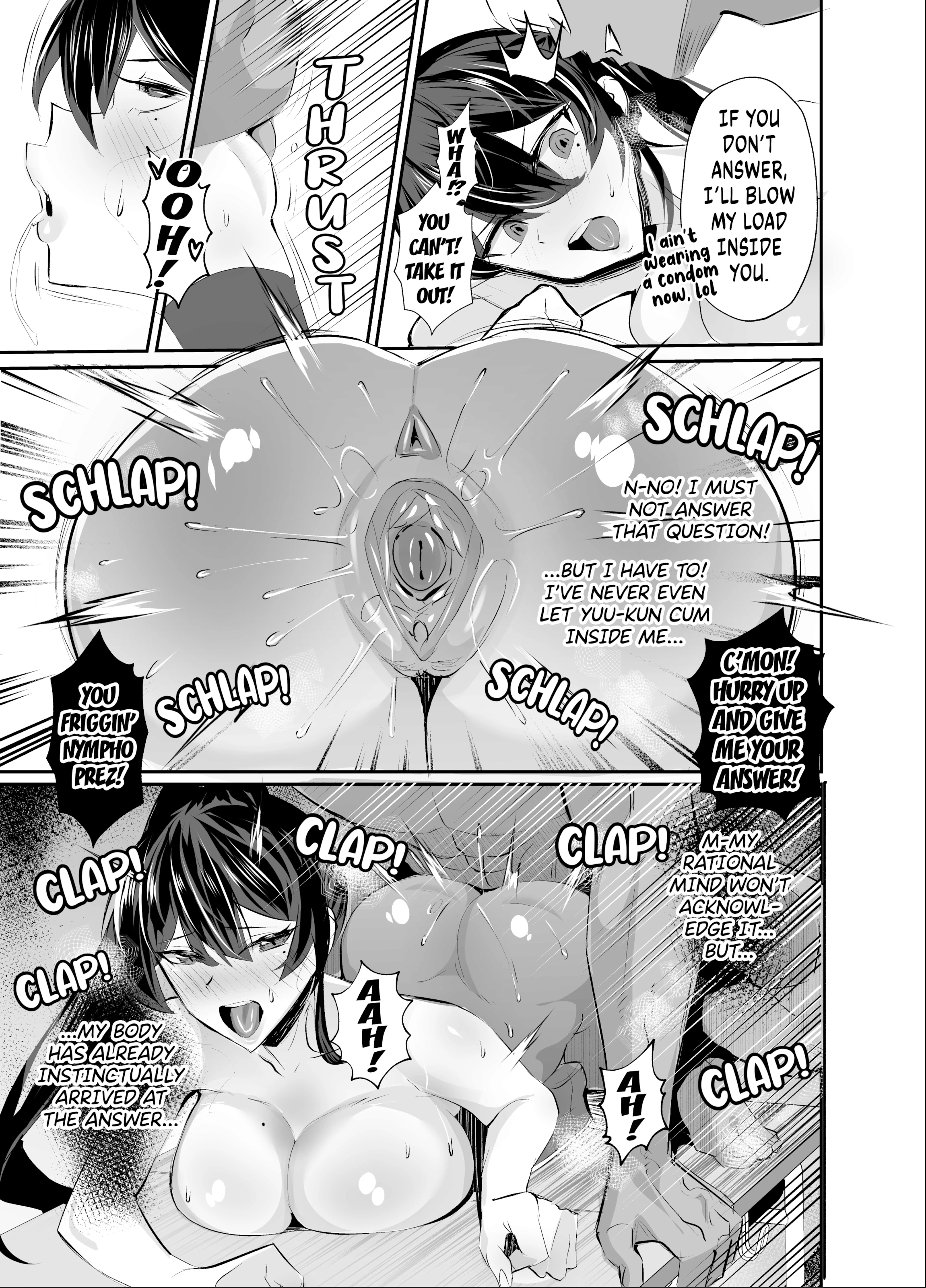 Submission: the President of the Public Morals Committee is Blackmailed and Forced to Cheat porn comic picture 34