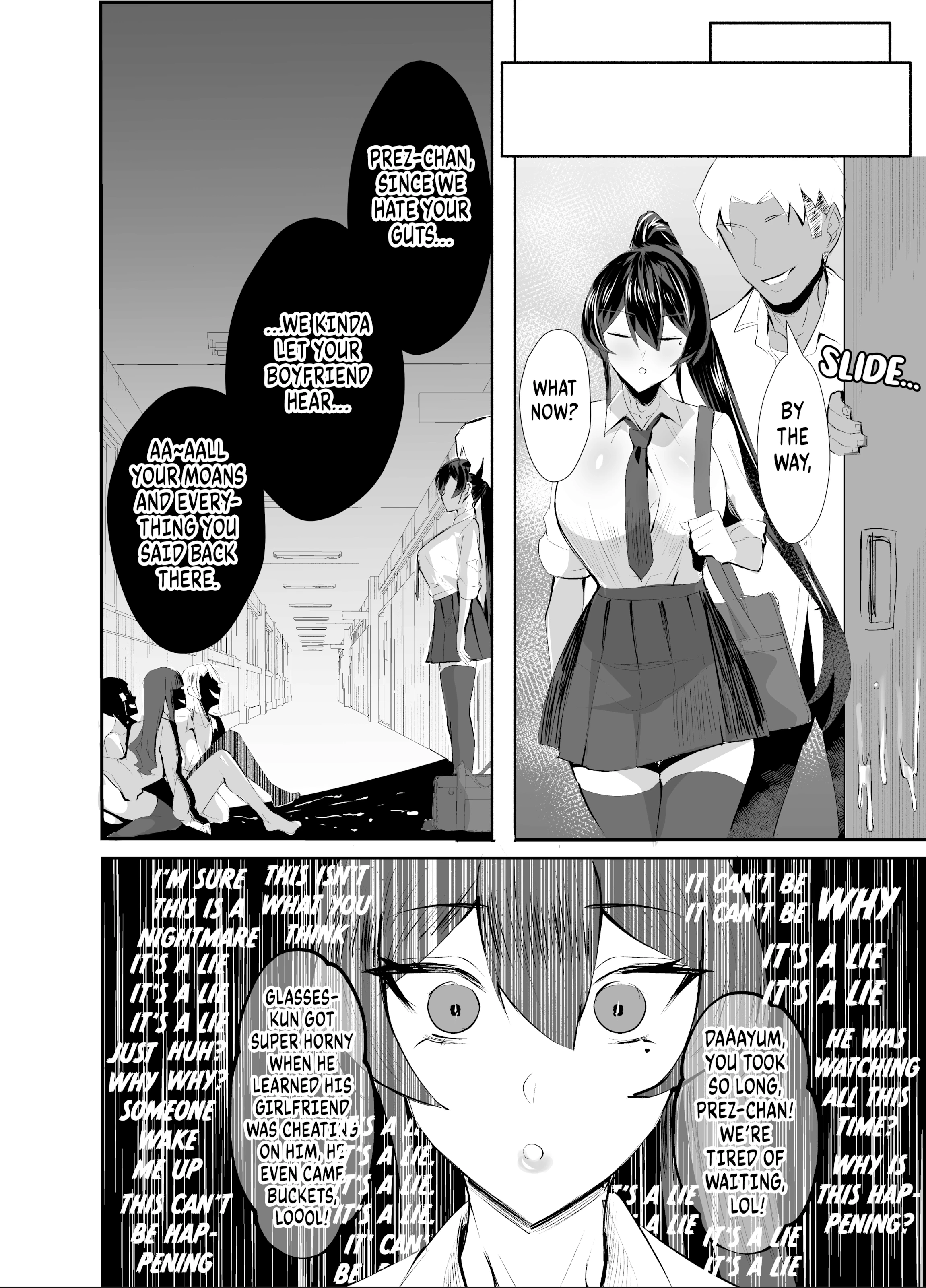 Submission: the President of the Public Morals Committee is Blackmailed and Forced to Cheat porn comic picture 39