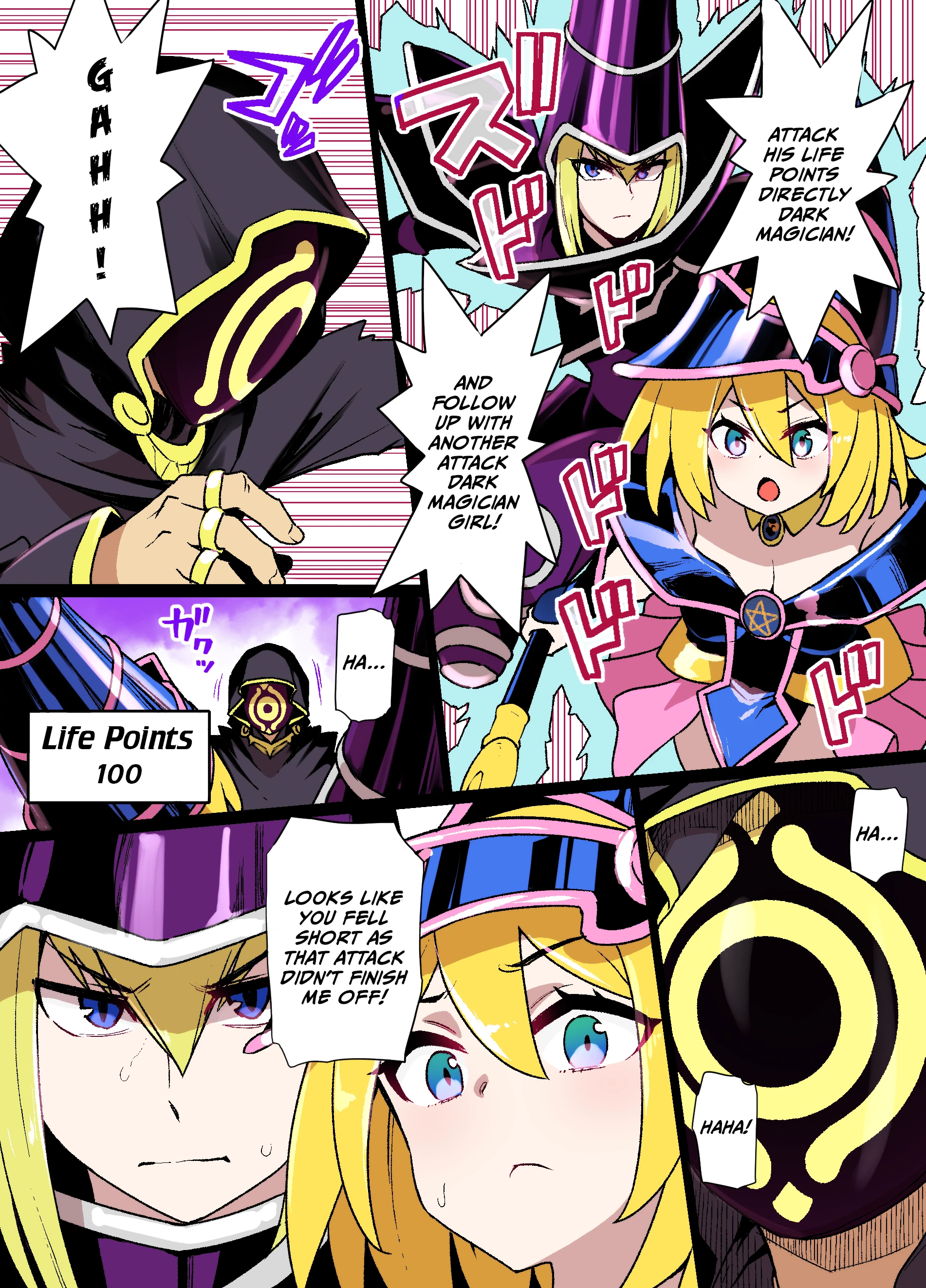 Succubus Dark Magician Girl porn comic picture 1