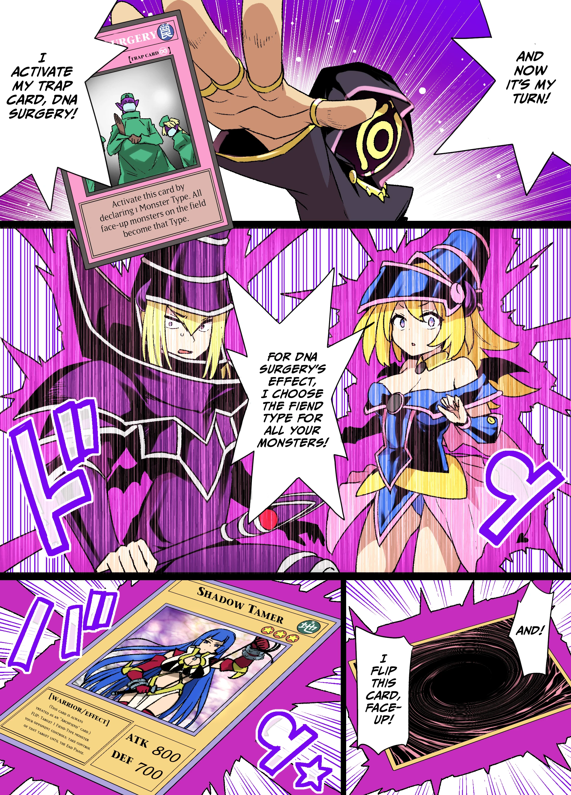 Succubus Dark Magician Girl porn comic picture 2