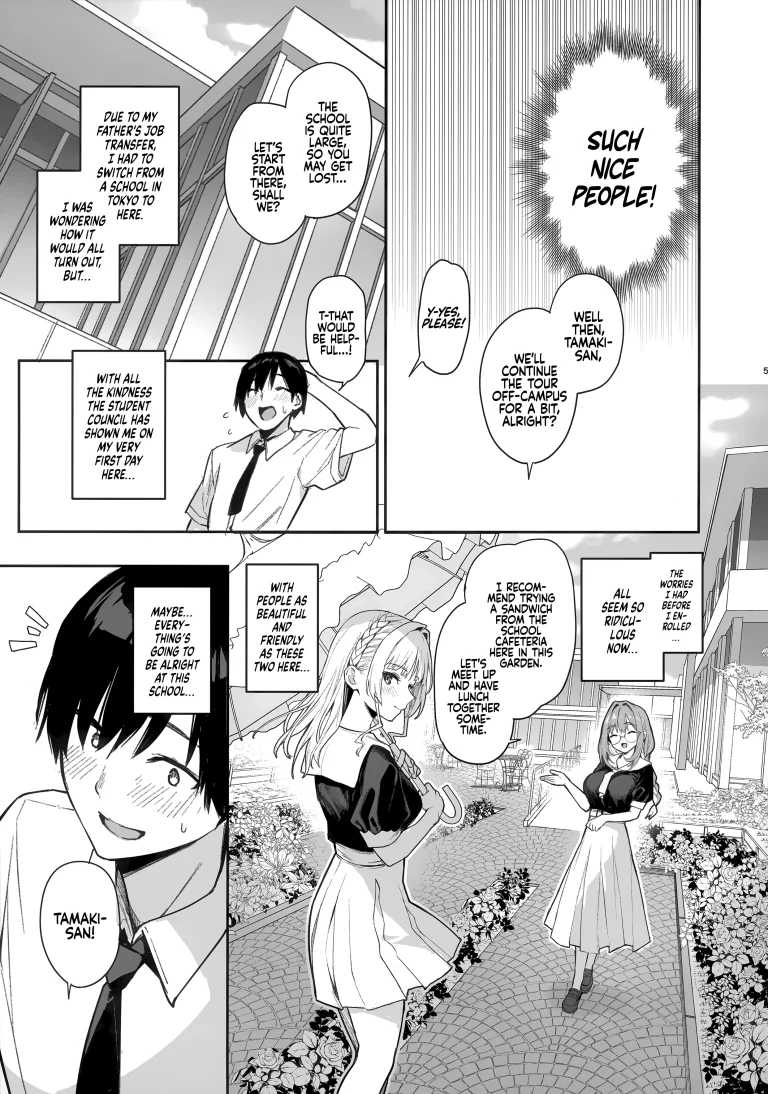 Succubus Student Council Milking Club porn comic picture 4