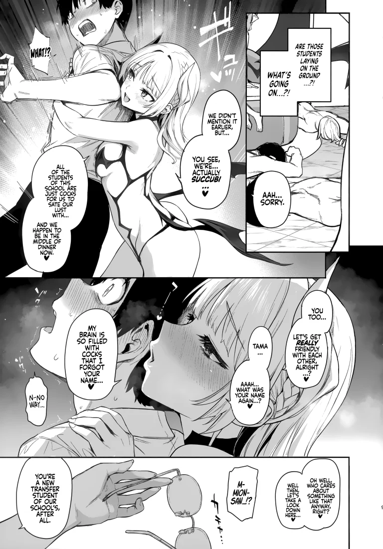 Succubus Student Council Milking Club porn comic picture 8
