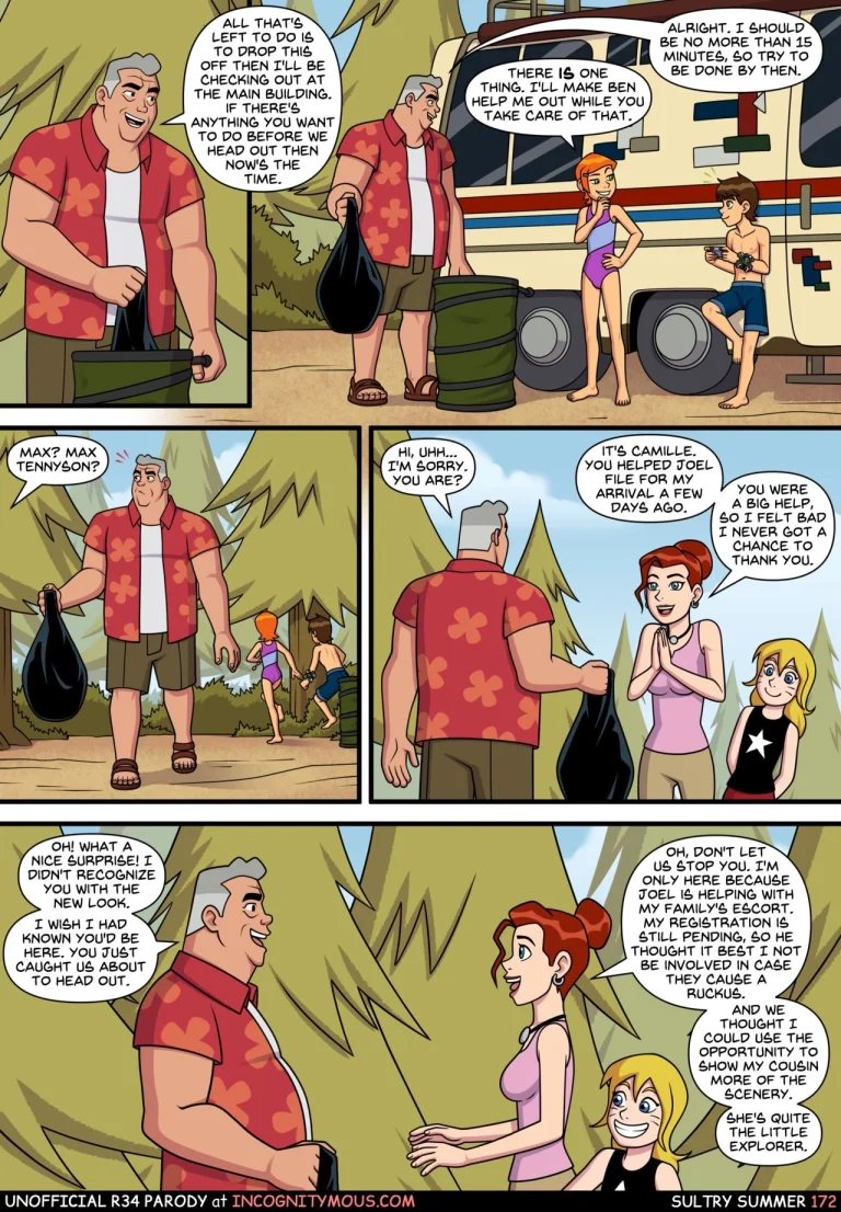 Sultry Summer Part 2 porn comic picture 1