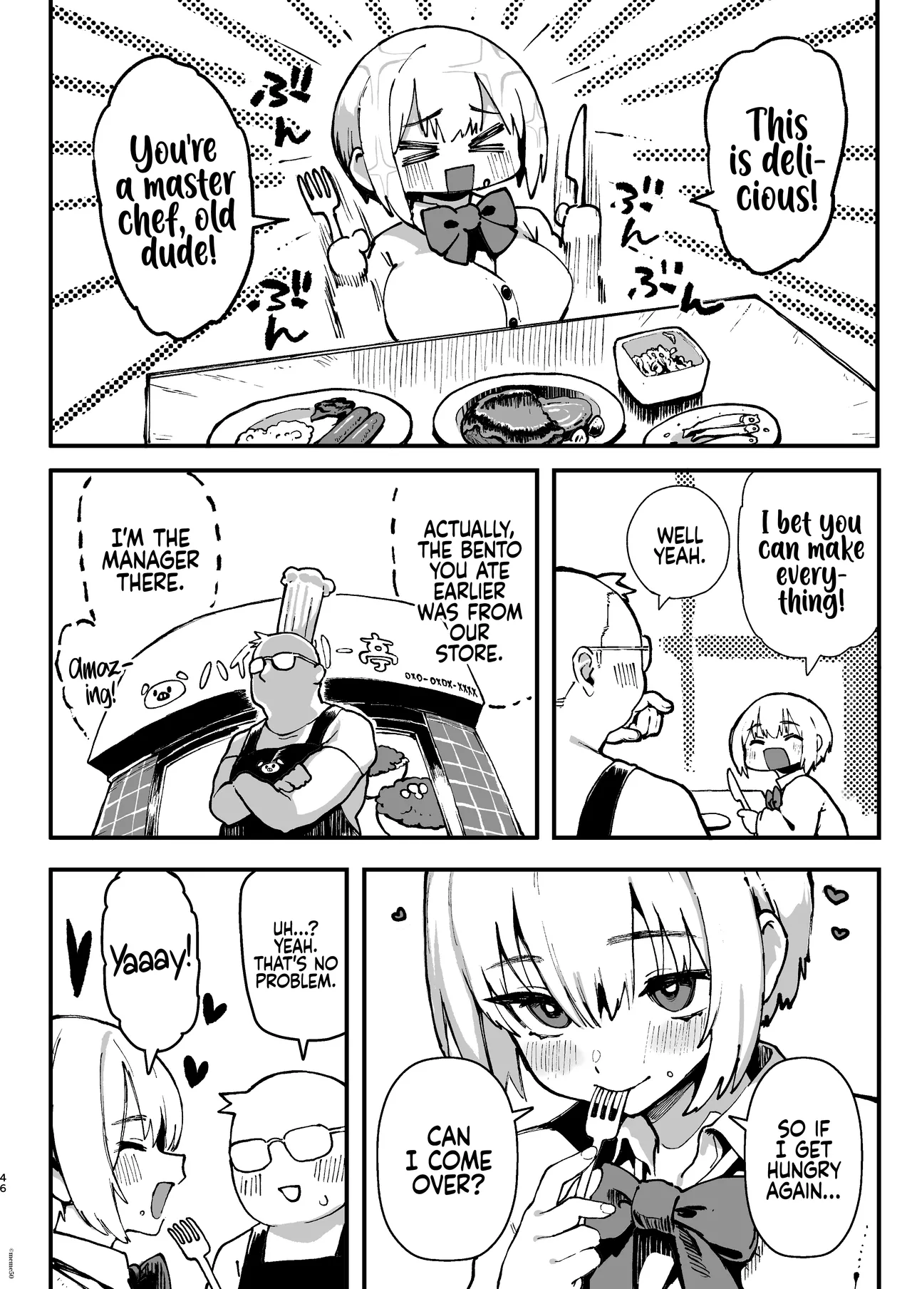 Sumire is High in Calories porn comic picture 46