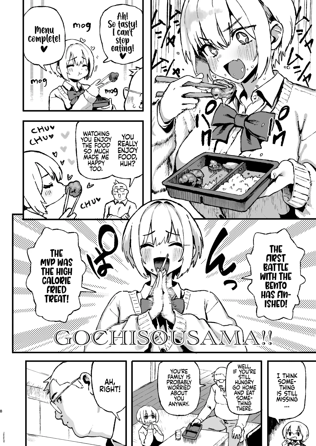 Sumire is High in Calories porn comic picture 8