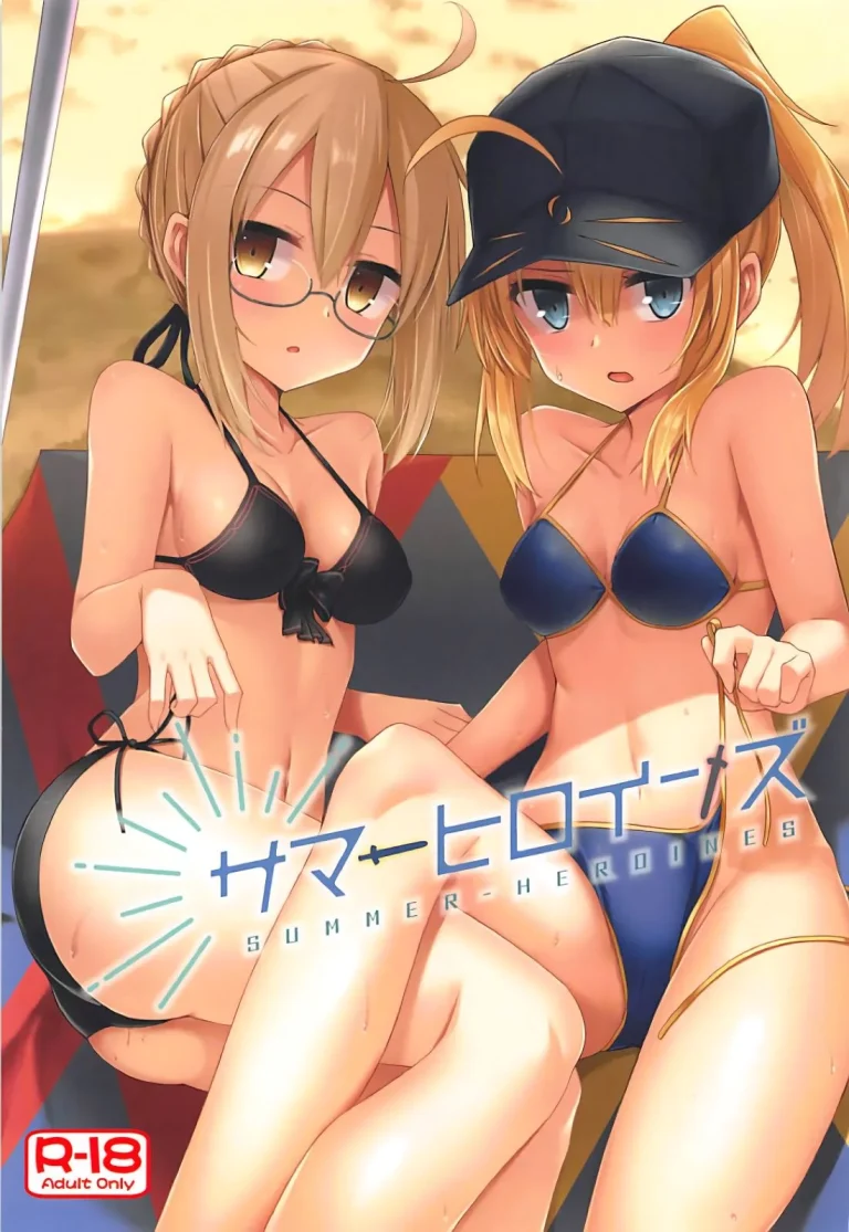 Summer Heroines porn comic picture 1