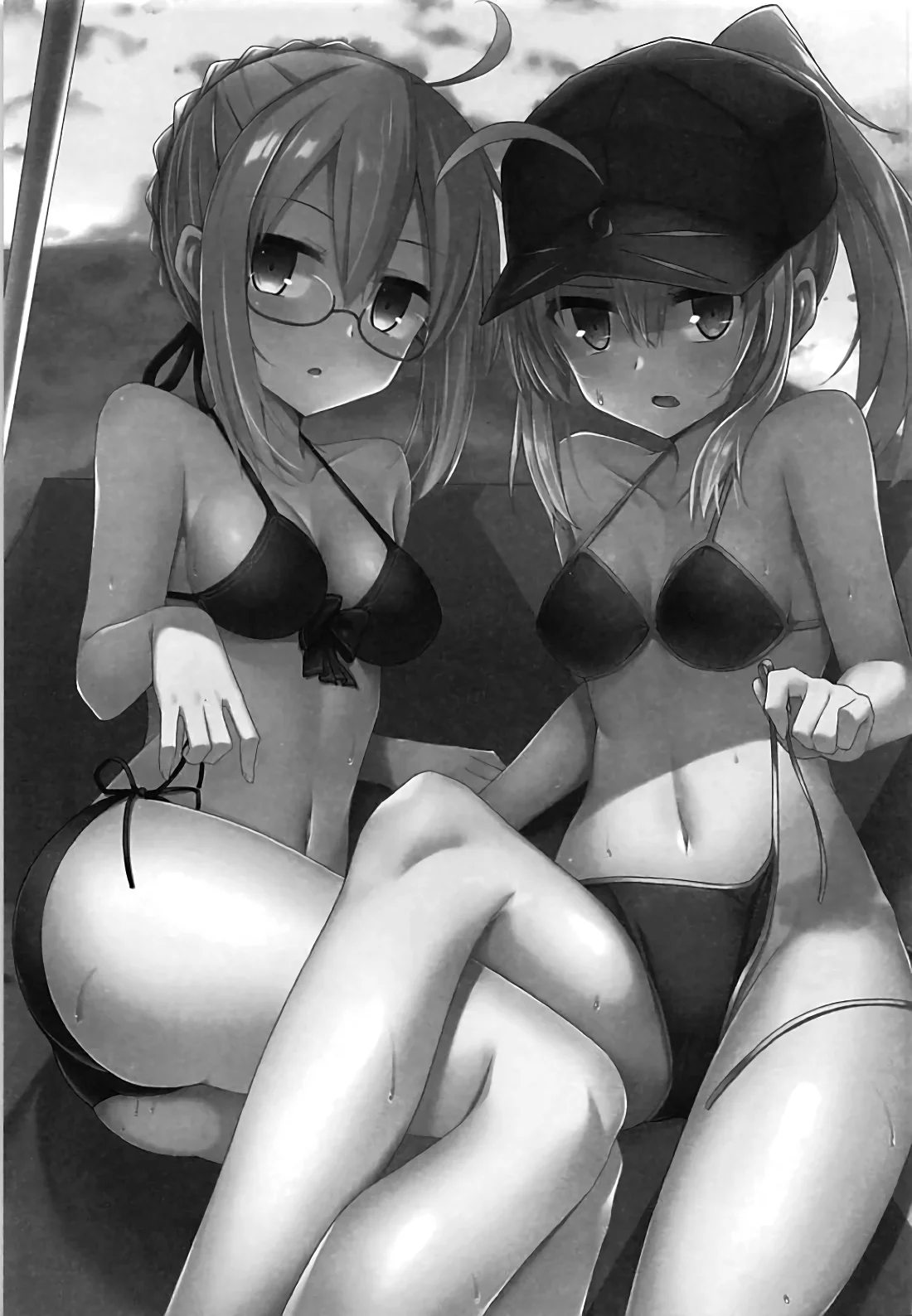Summer Heroines porn comic picture 2