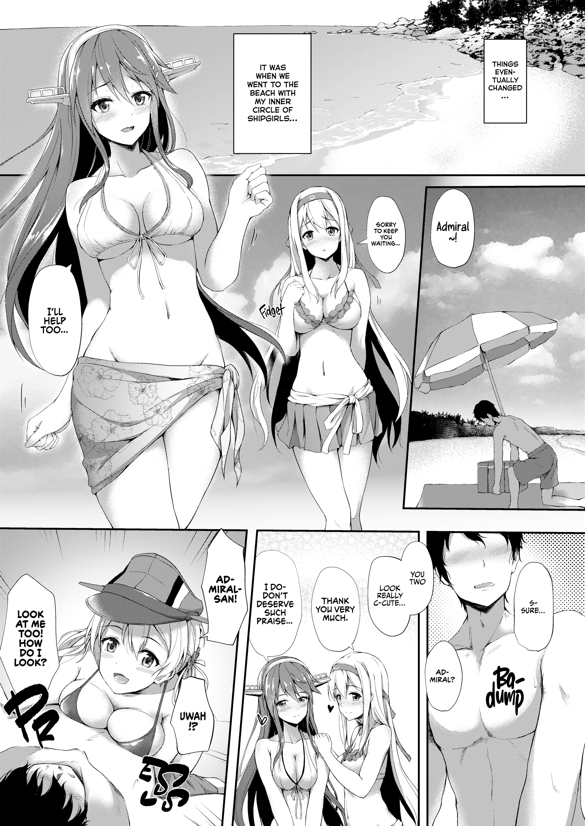 Summer Love Vacation with Suzuya porn comic picture 6