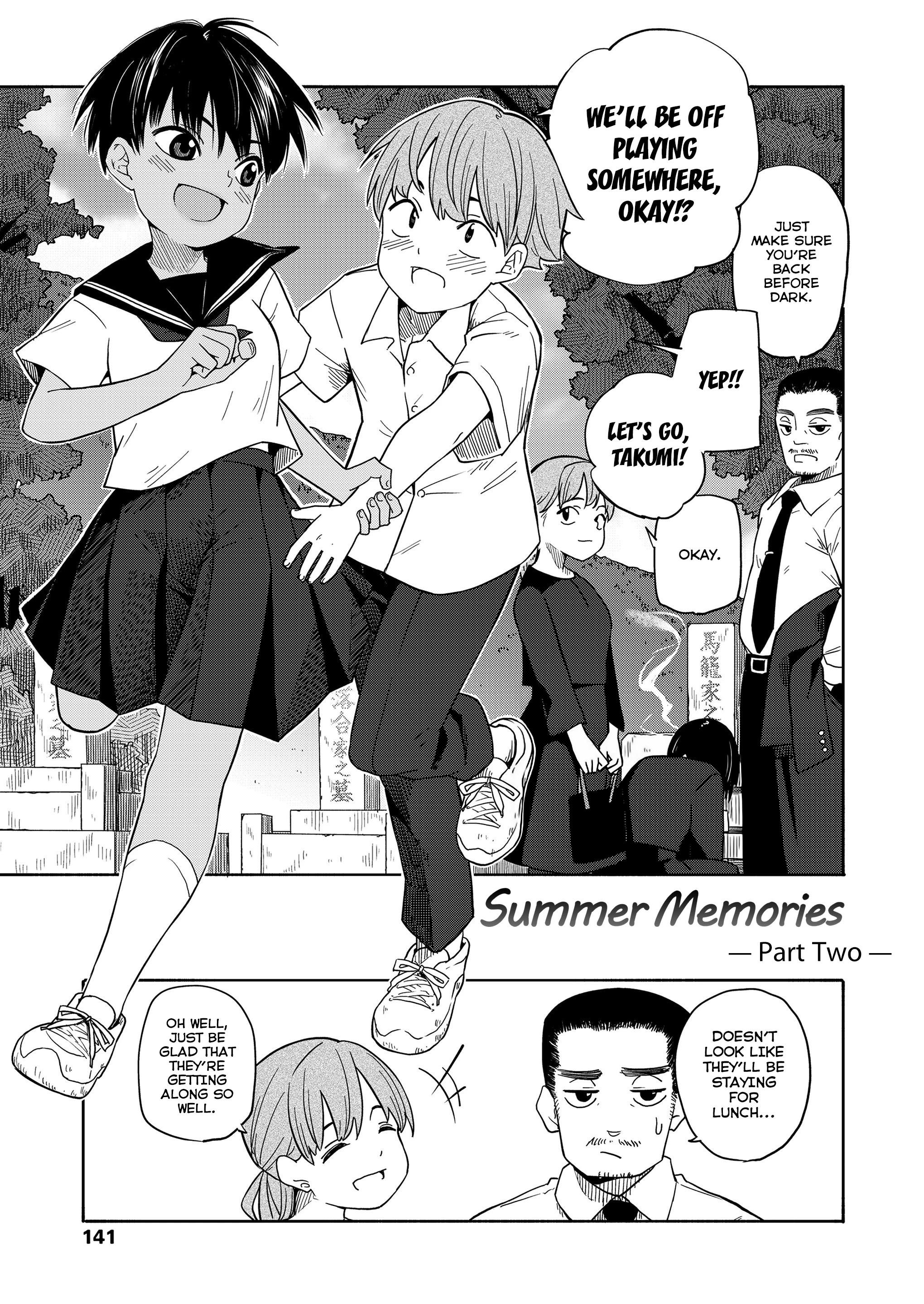 Summer Memories Part Two porn comic picture 1