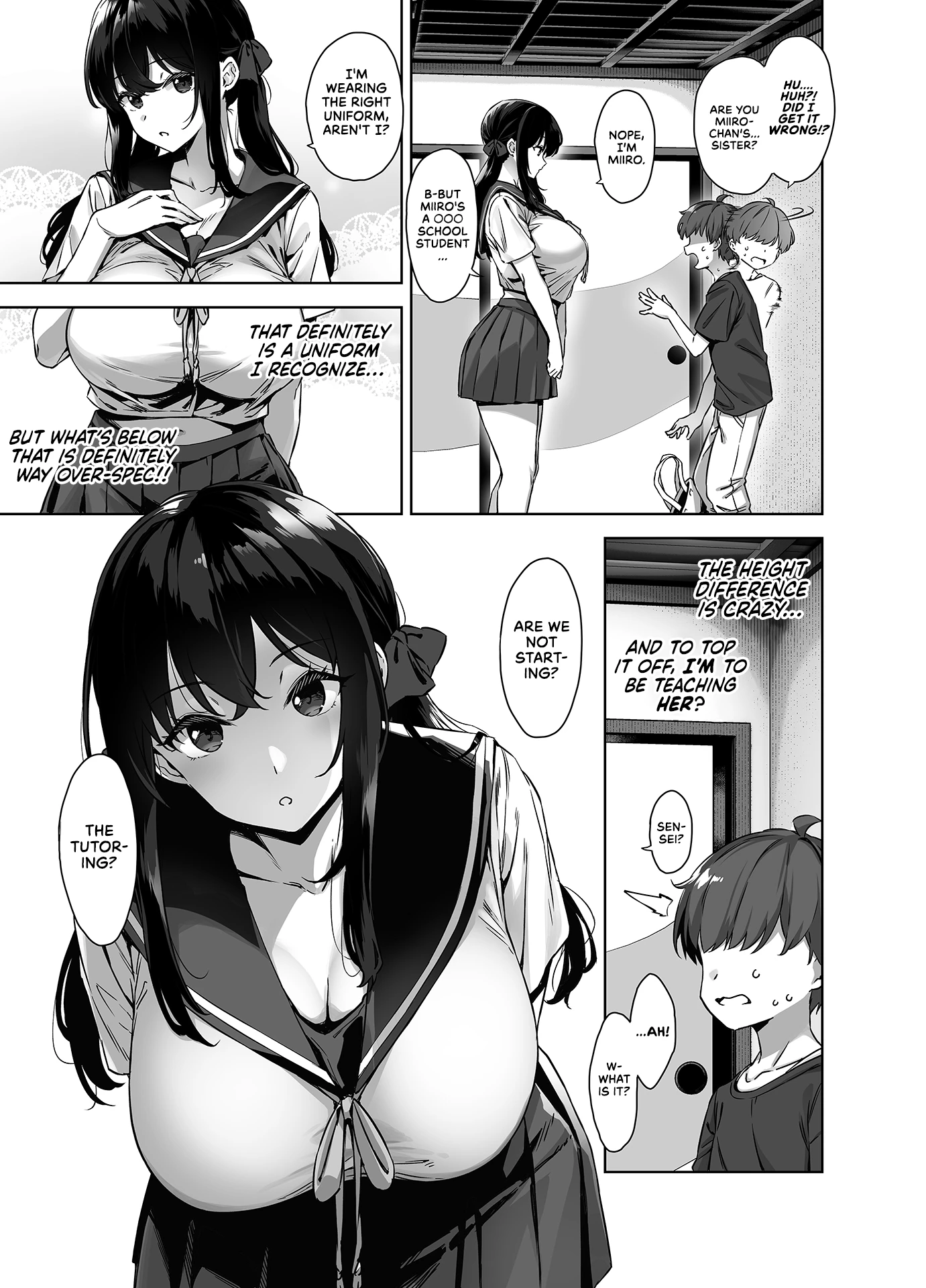 Summertime in the Countryside With The Huge Student Seducing Me porn comic picture 6