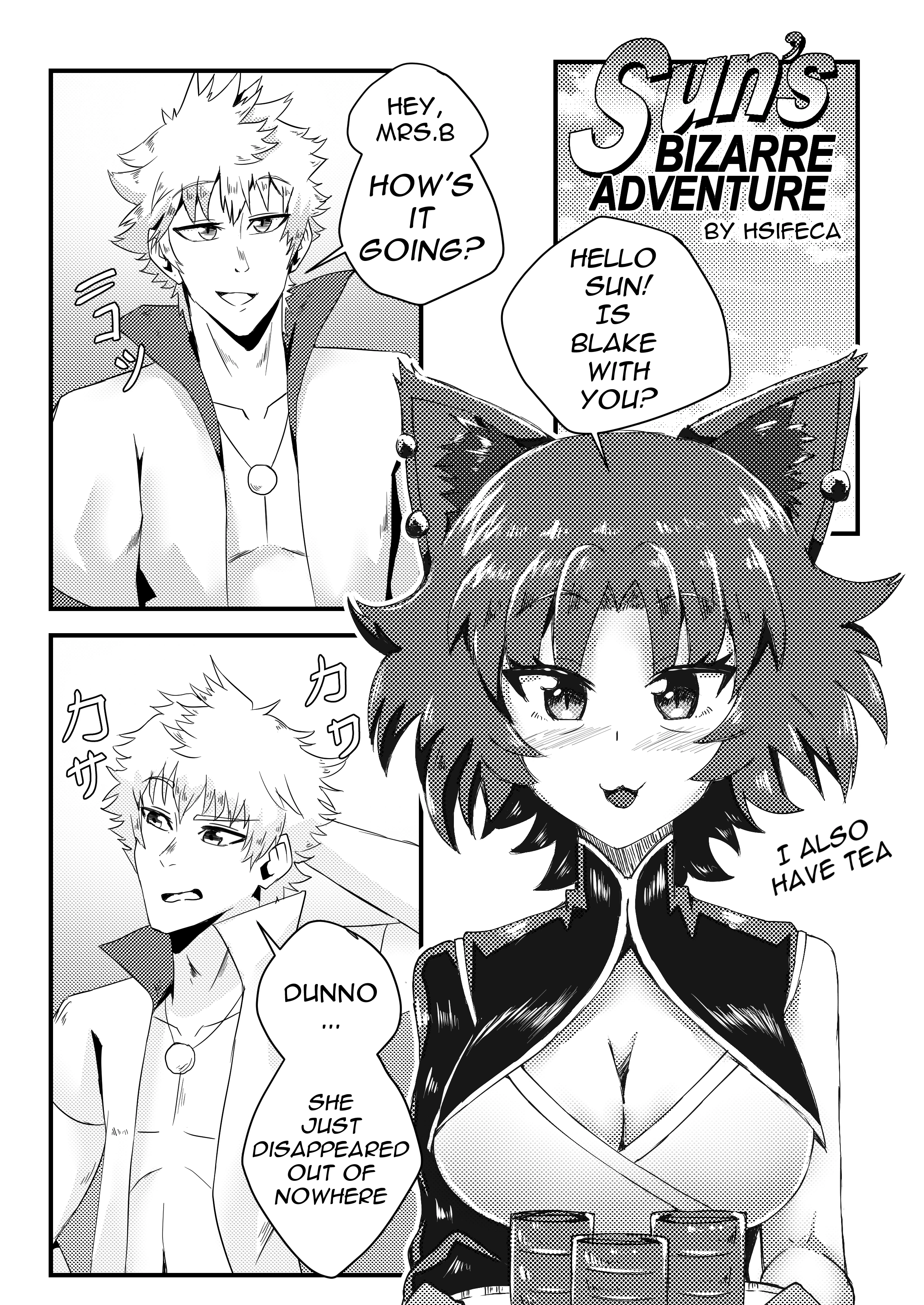 Sun’s Bizarre Adventure porn comic picture 2