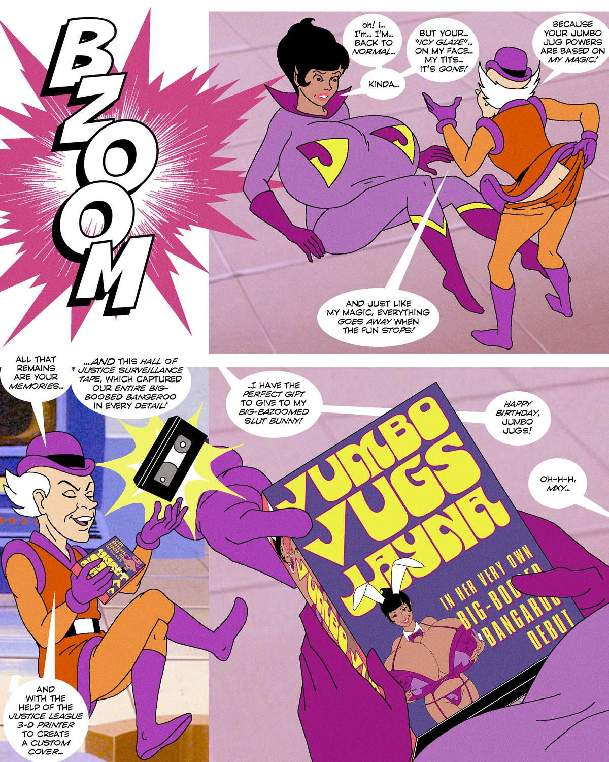 Super Friends with Benefits: A Chance to Enhance porn comic picture 19