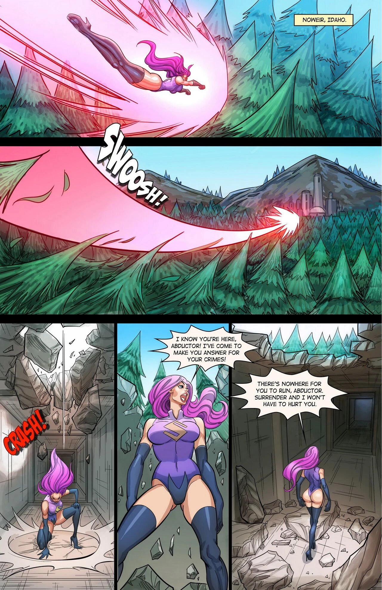 Superior Girl porn comic picture 3