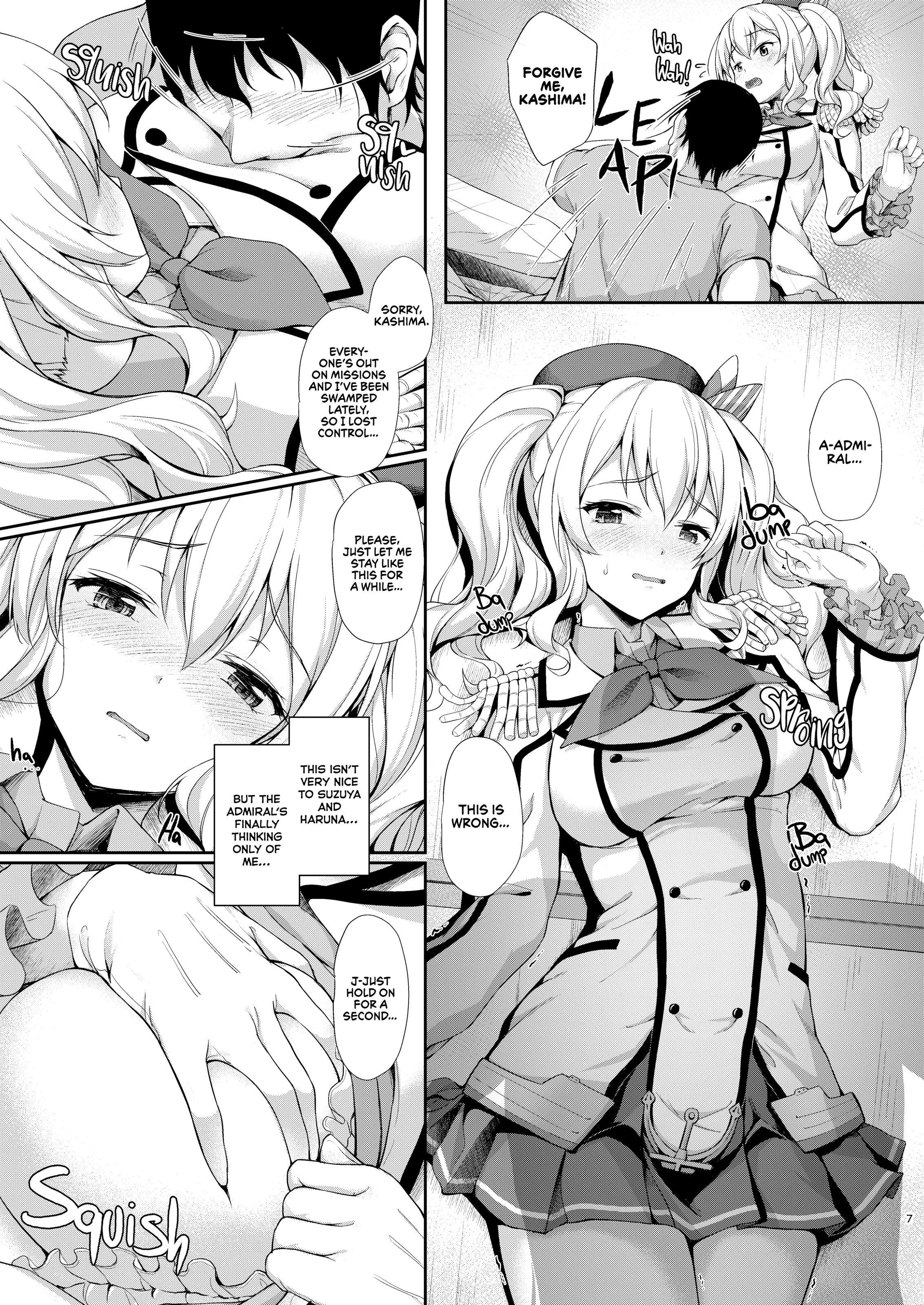 Sweet Sweet Kashima porn comic picture 6