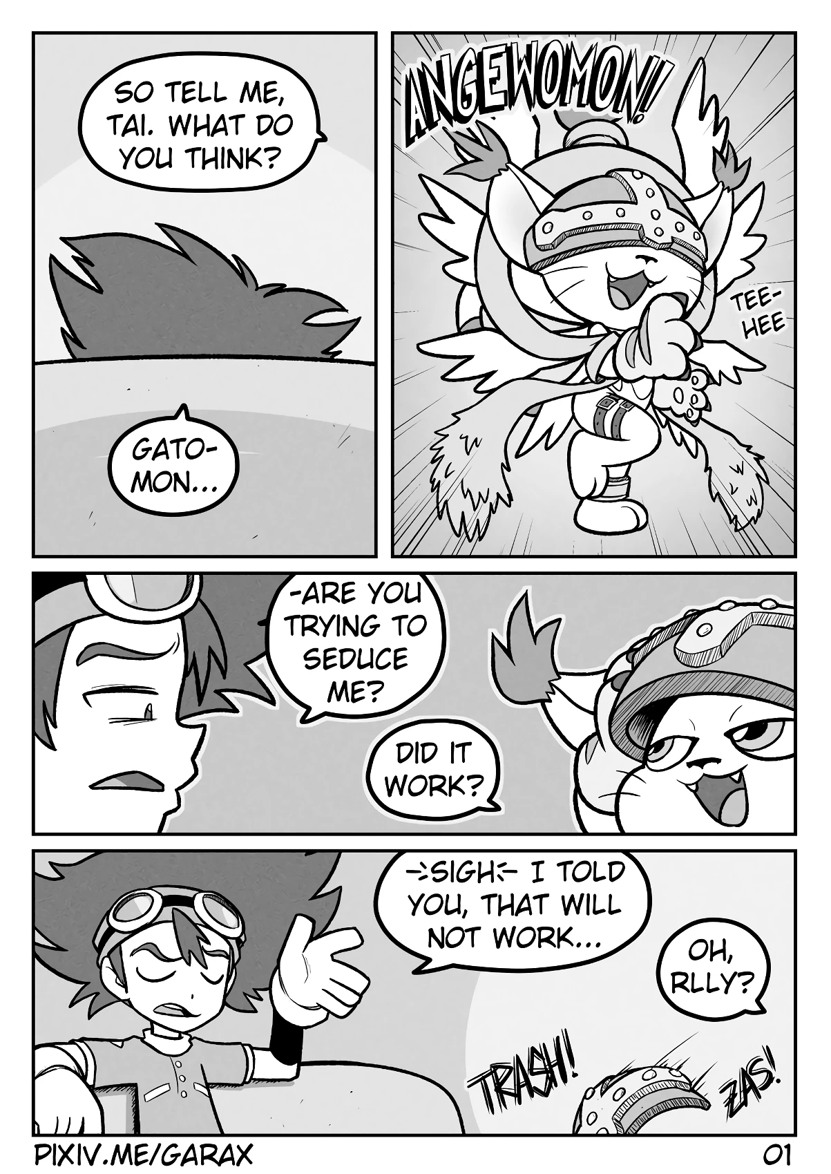 T- Kari porn comic picture 2