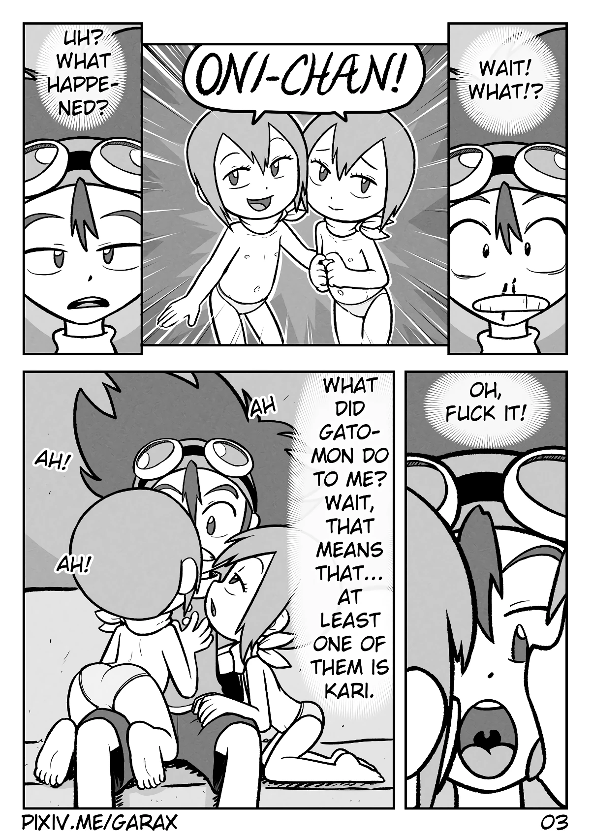 T- Kari porn comic picture 4
