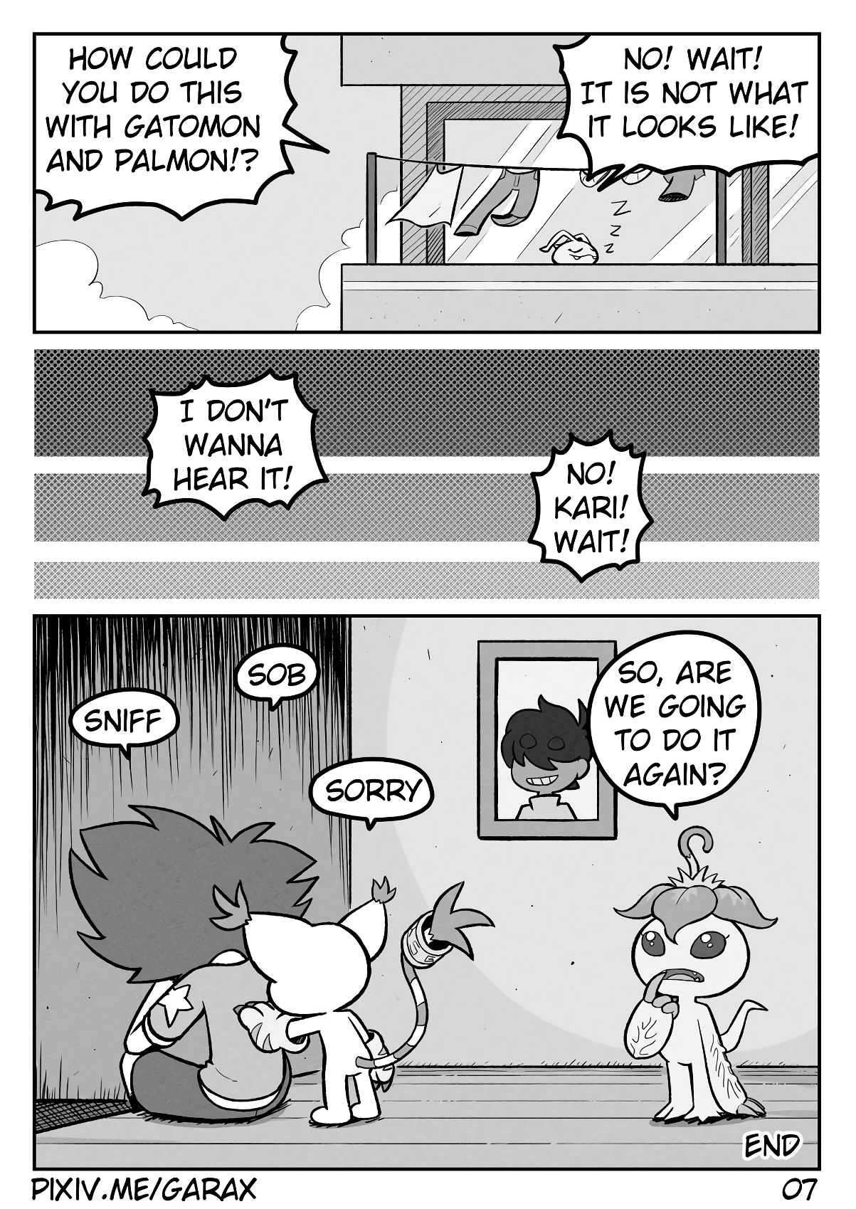 T- Kari porn comic picture 8