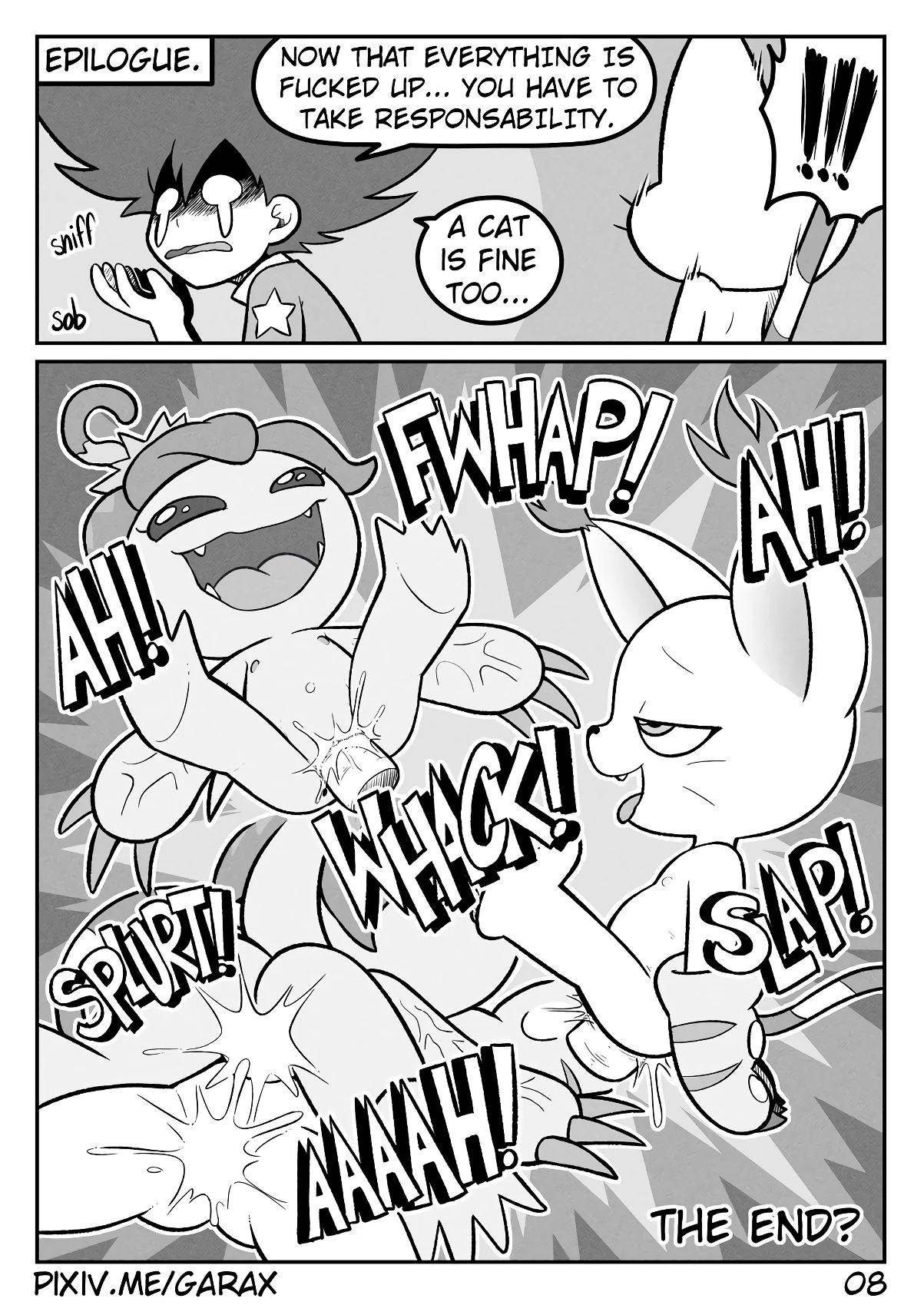 T- Kari porn comic picture 9