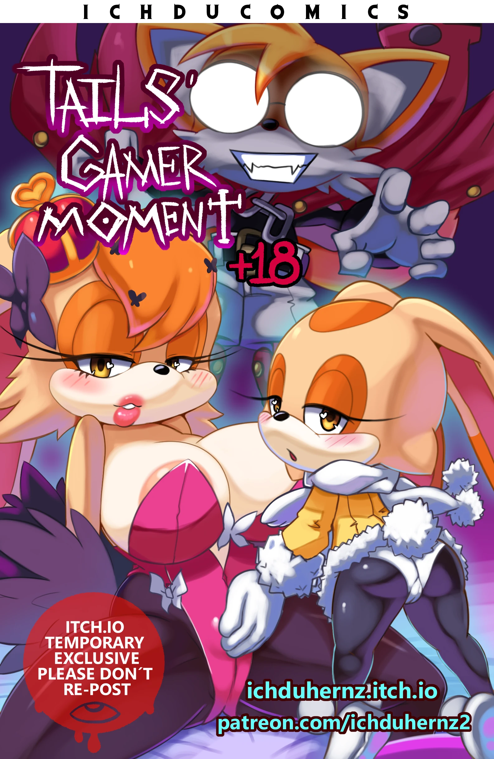 Tails' Gamer Moment porn comic picture 1
