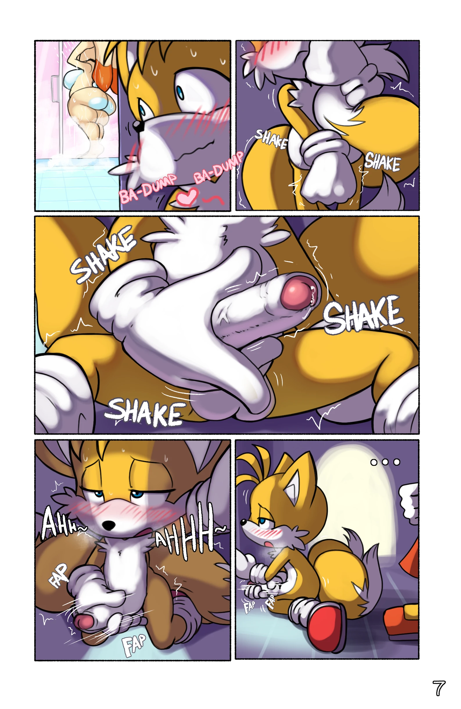 Tails' Gamer Moment porn comic picture 10
