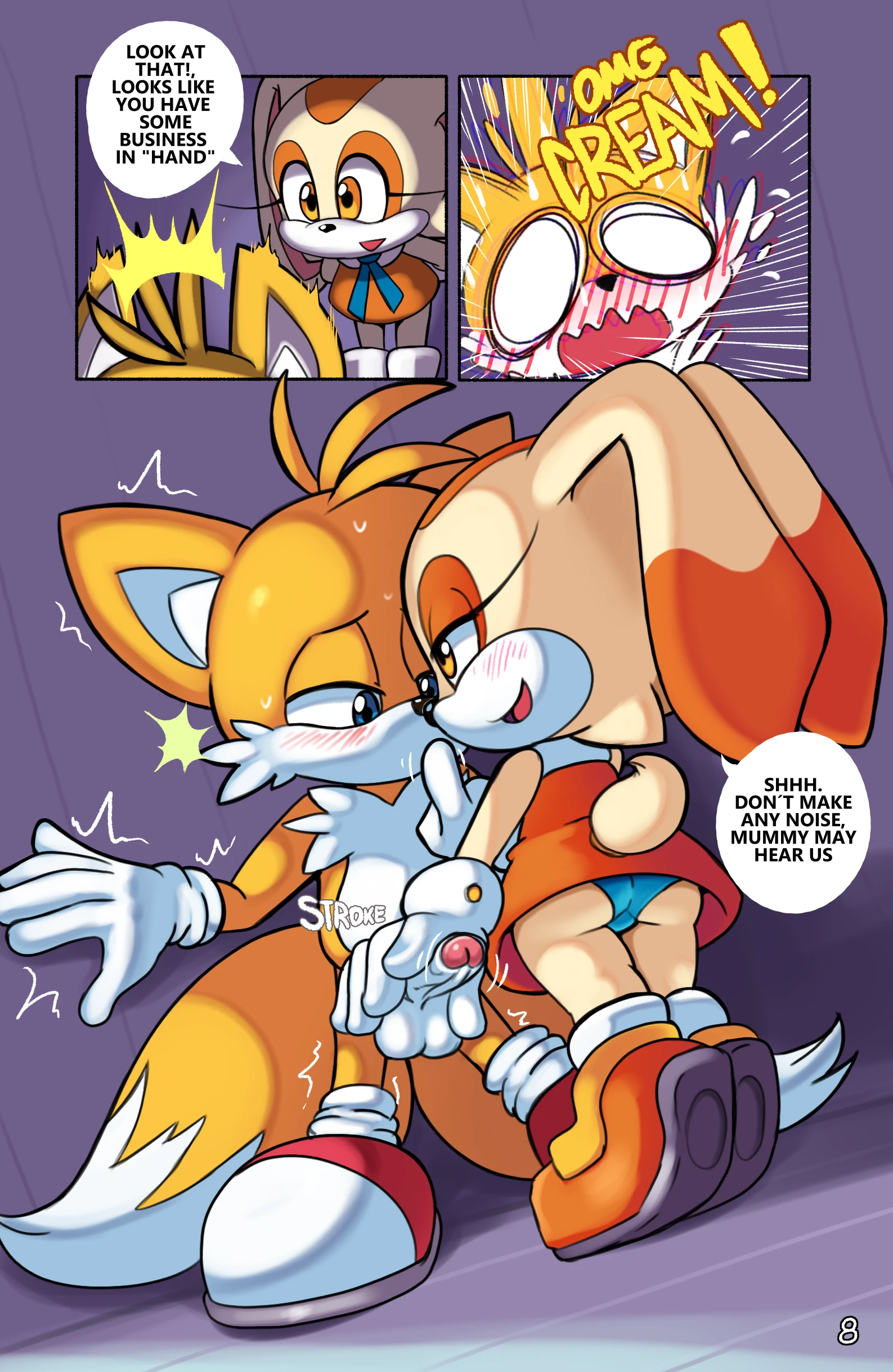 Tails' Gamer Moment porn comic picture 11