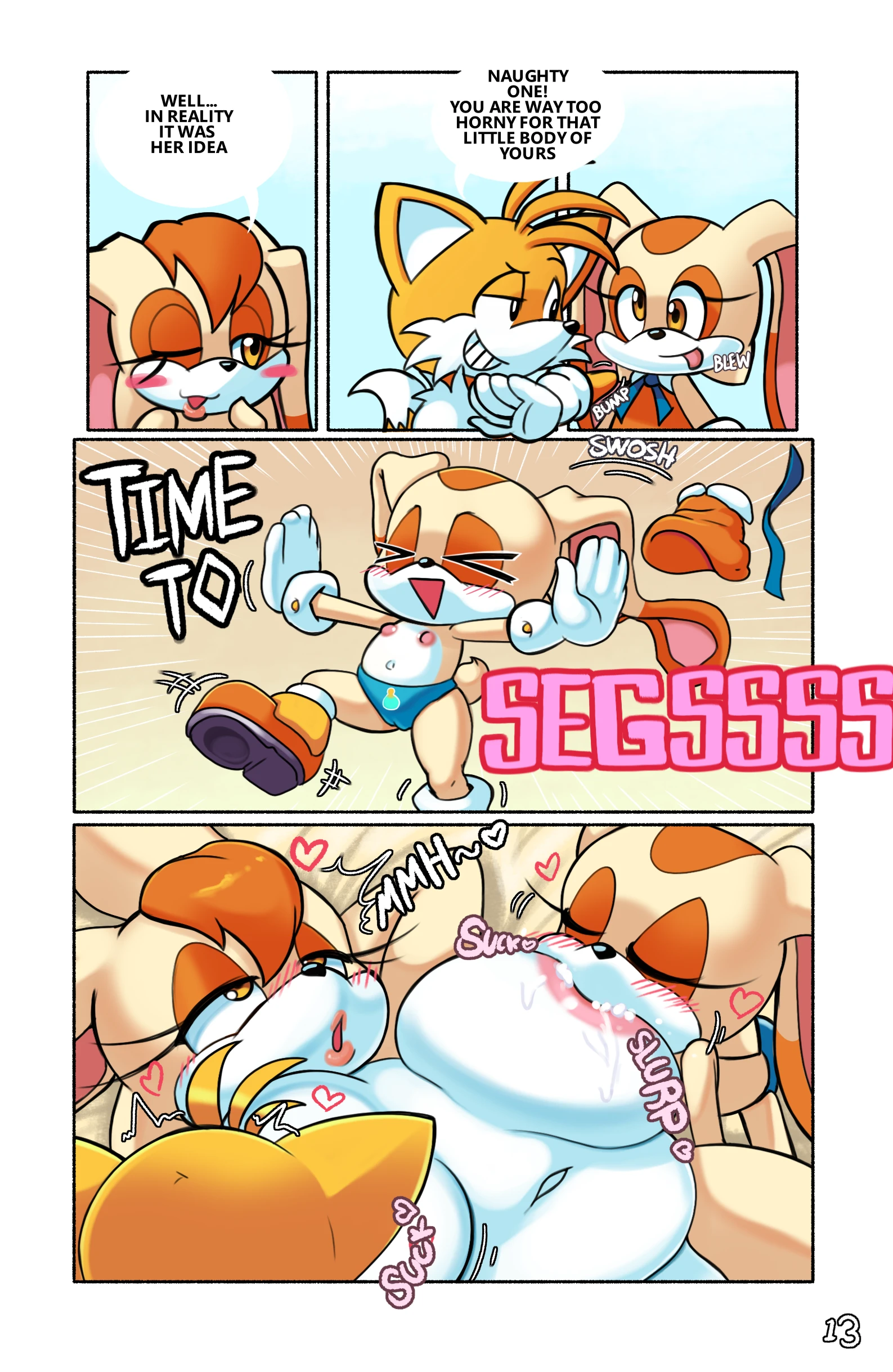 Tails' Gamer Moment porn comic picture 16