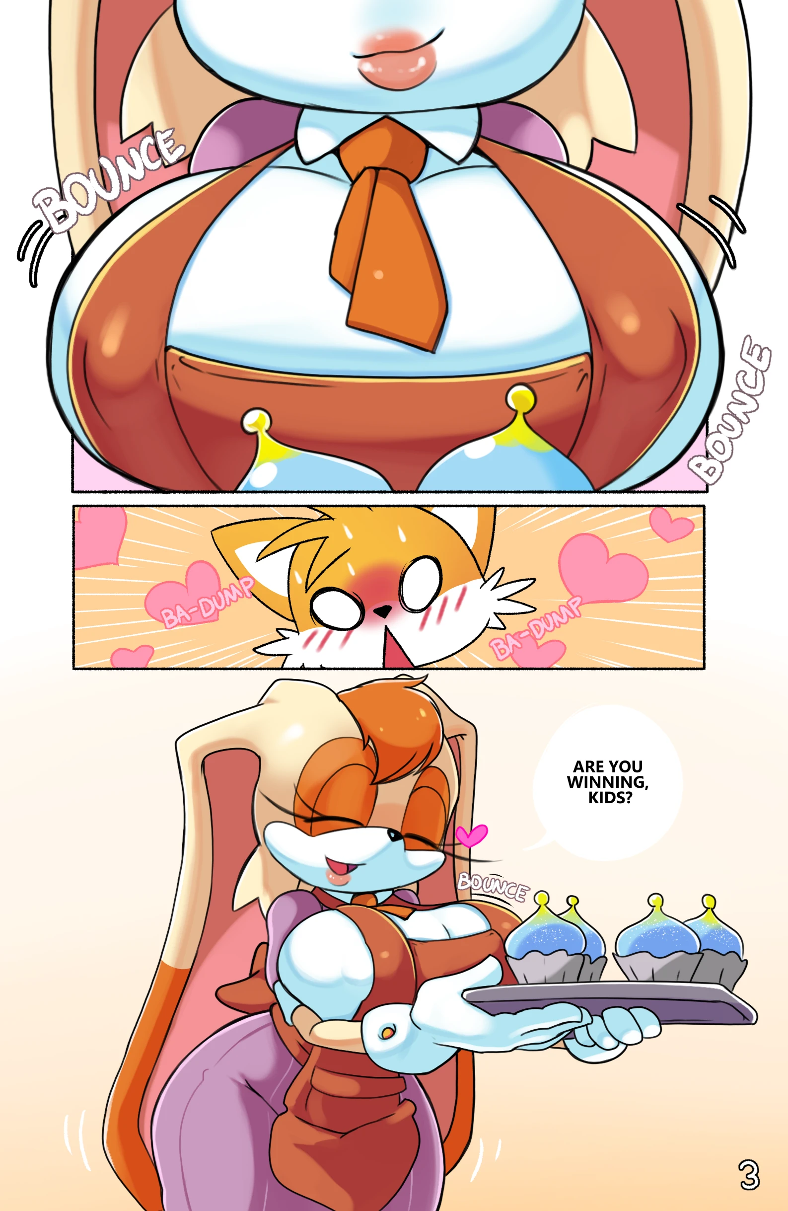 Tails' Gamer Moment porn comic picture 6