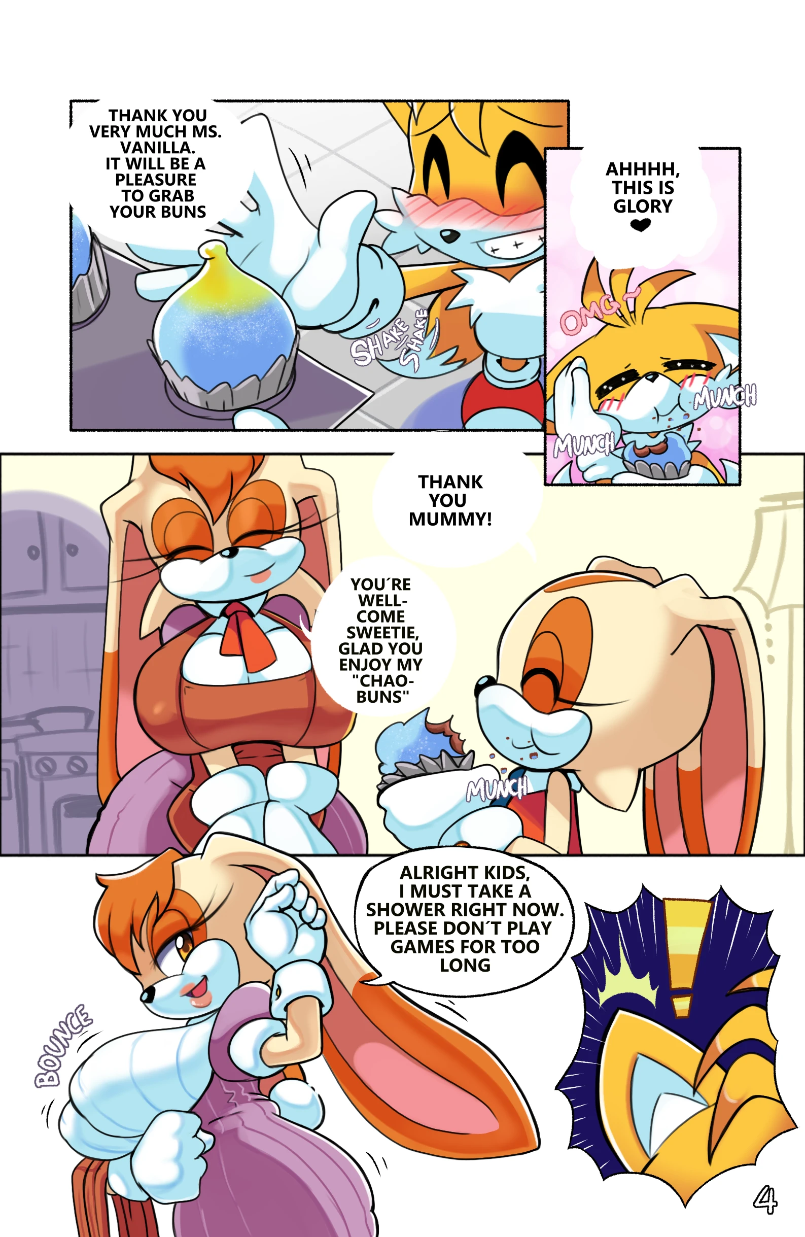 Tails' Gamer Moment porn comic picture 7
