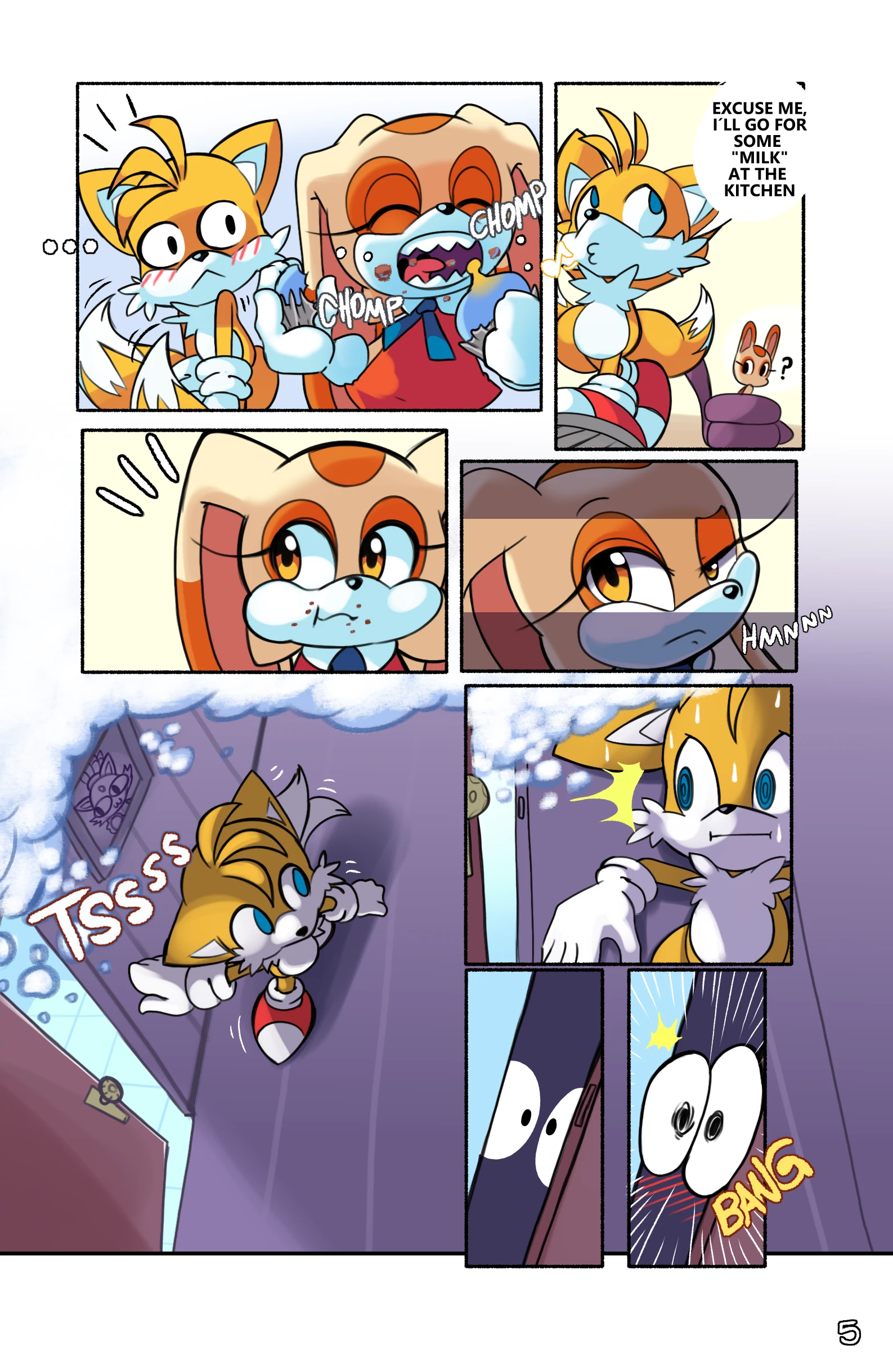 Tails' Gamer Moment porn comic picture 8