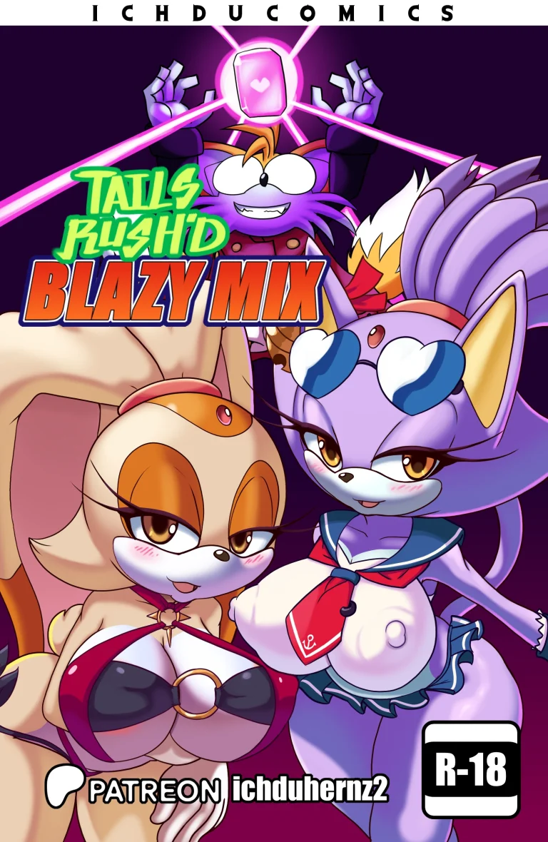 Tails Rush'd Blazy Mix 1-2 porn comic picture 1