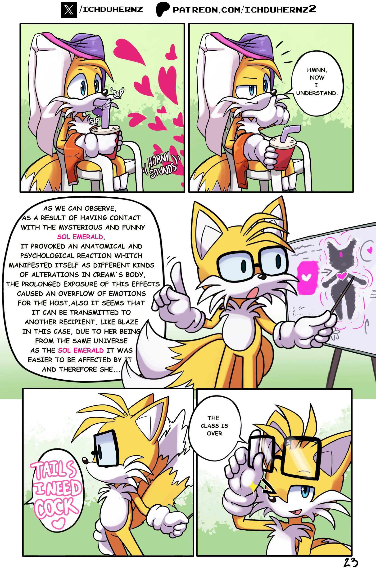 Tails Rush'd Blazy Mix 1-2 porn comic picture 23