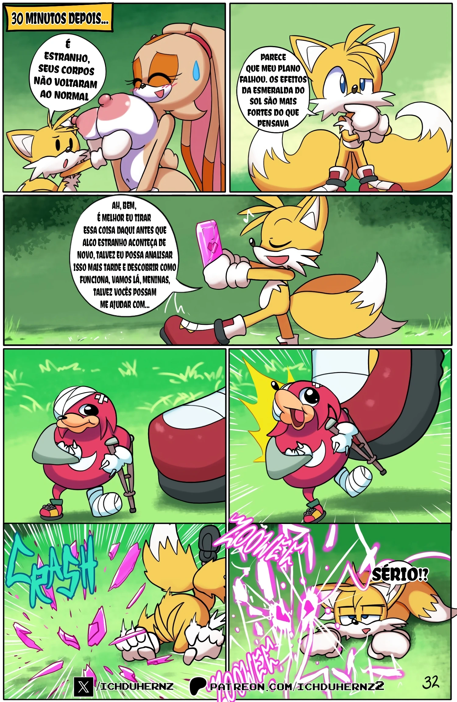 Tails Rush'd Blazy Mix 1-2 porn comic picture 32