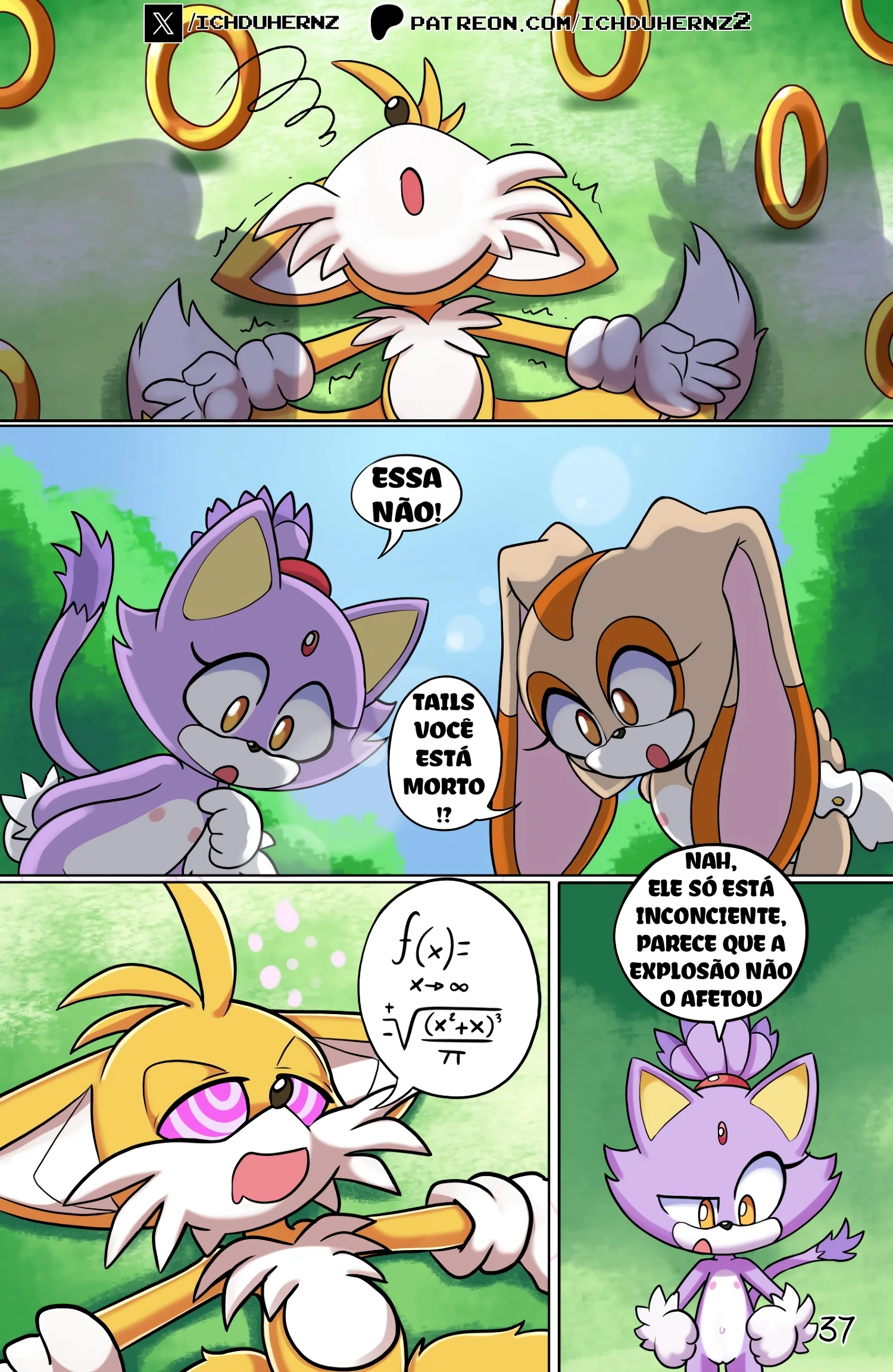 Tails Rush'd Blazy Mix 1-2 porn comic picture 37