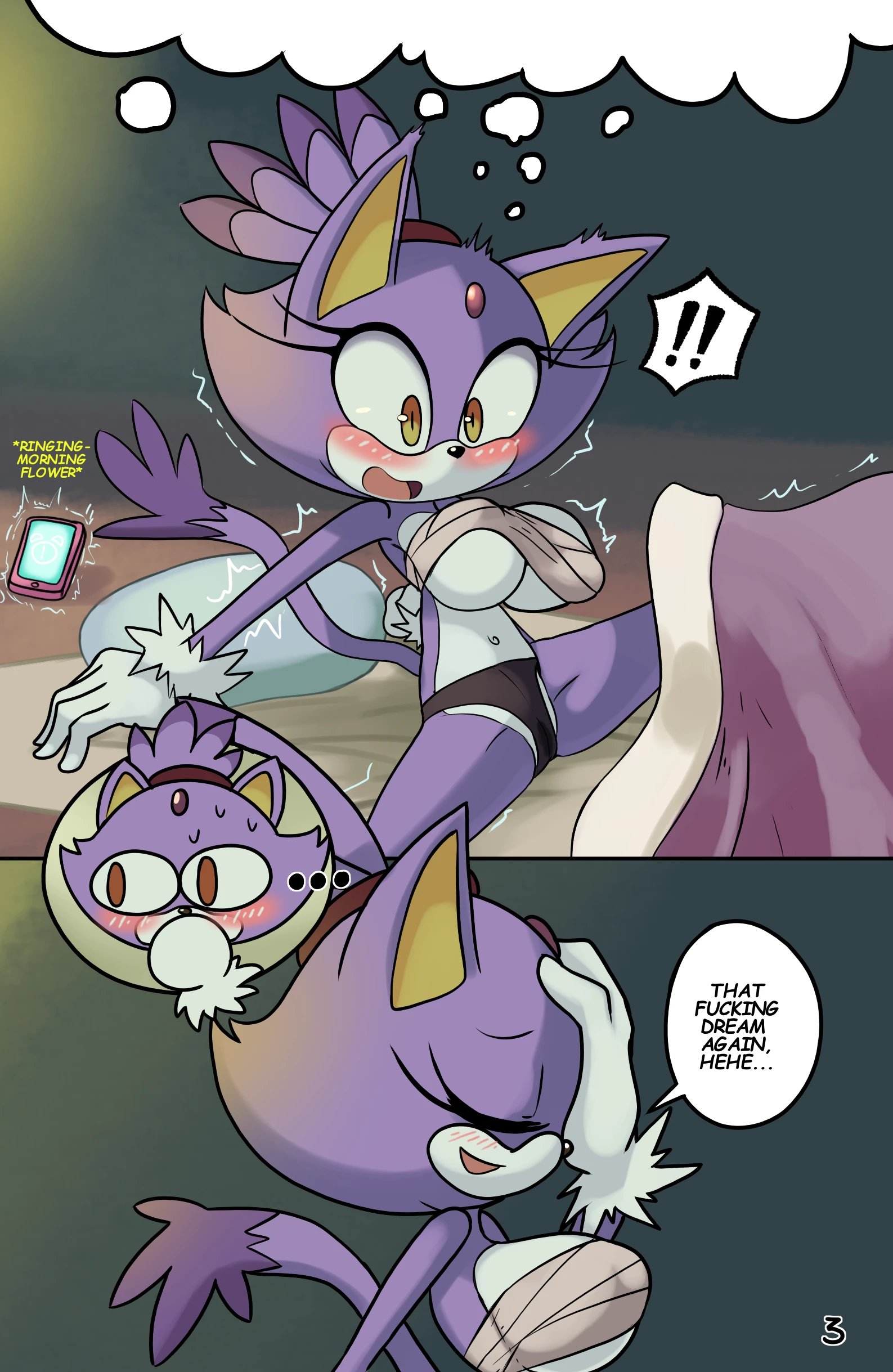 Tails Rush'd Blazy Mix 1-2 porn comic picture 4