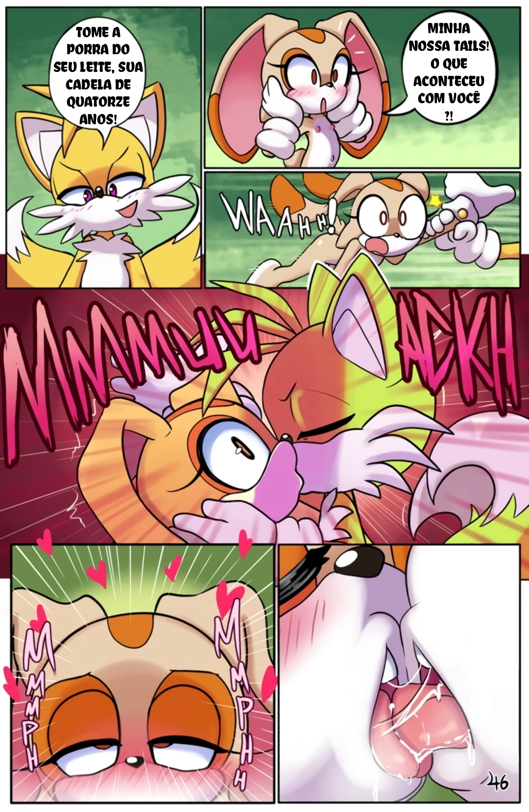 Tails Rush'd Blazy Mix 1-2 porn comic picture 46