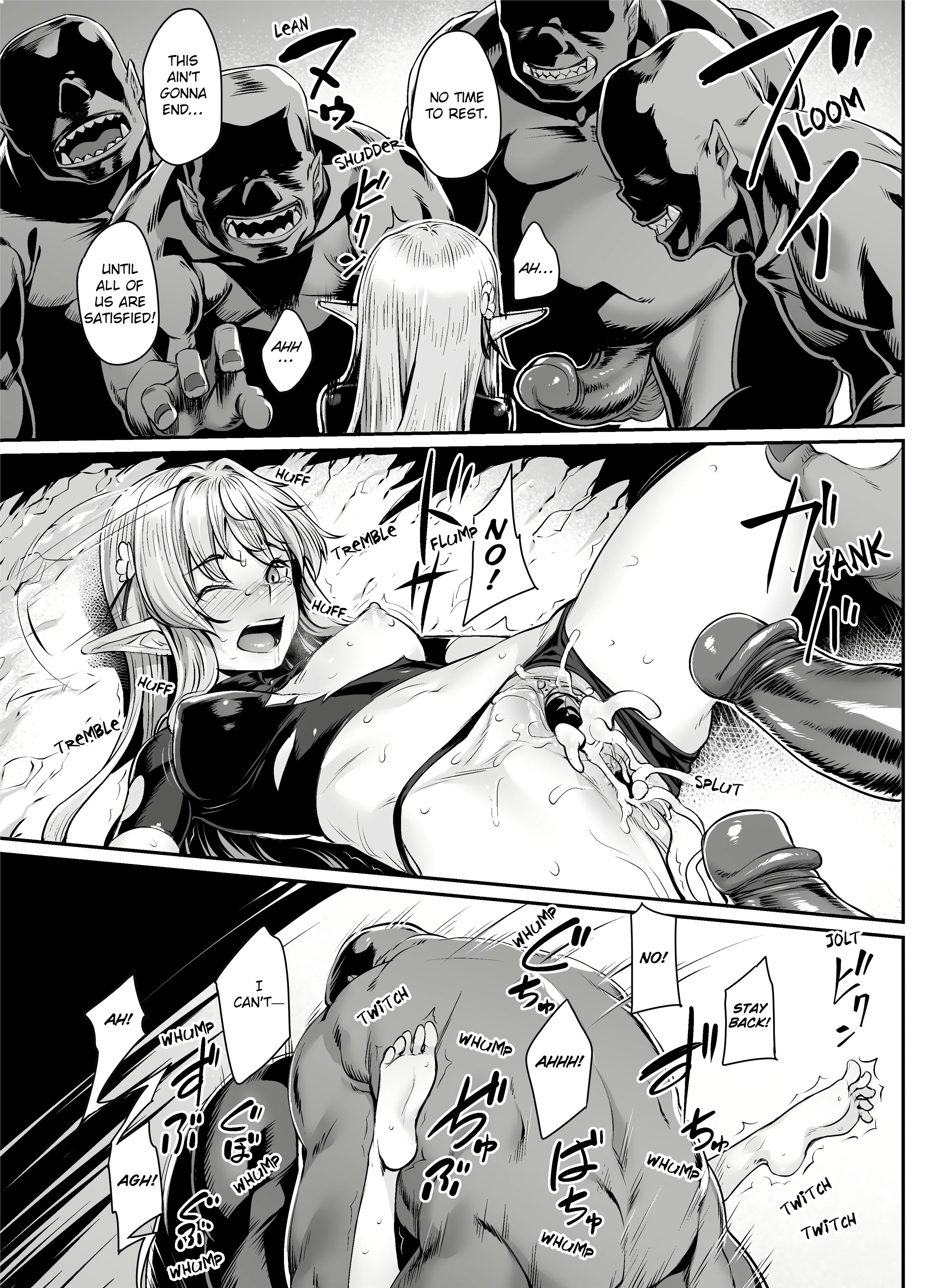 Taken by Orcs porn comic picture 20