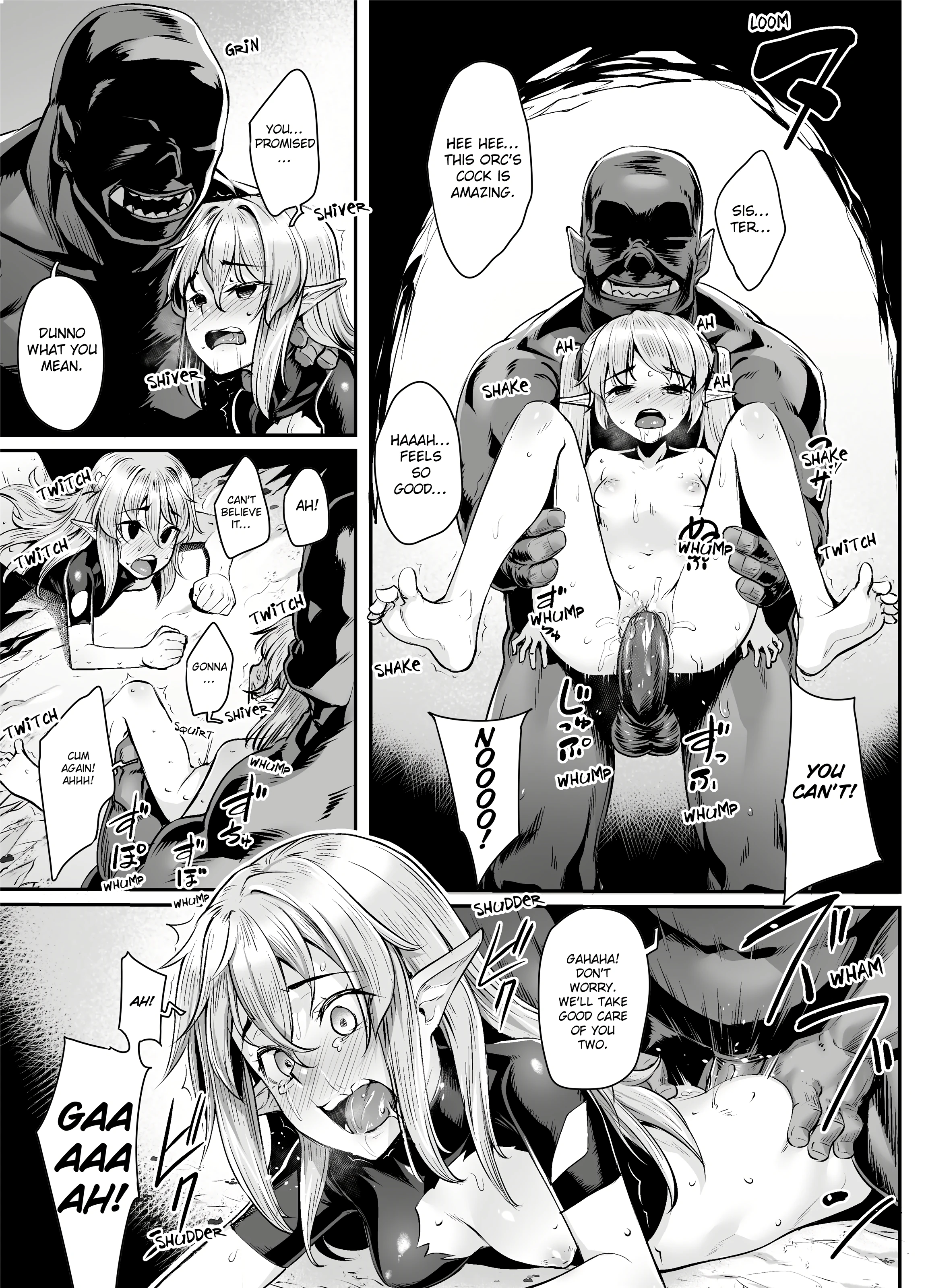 Taken by Orcs porn comic picture 22