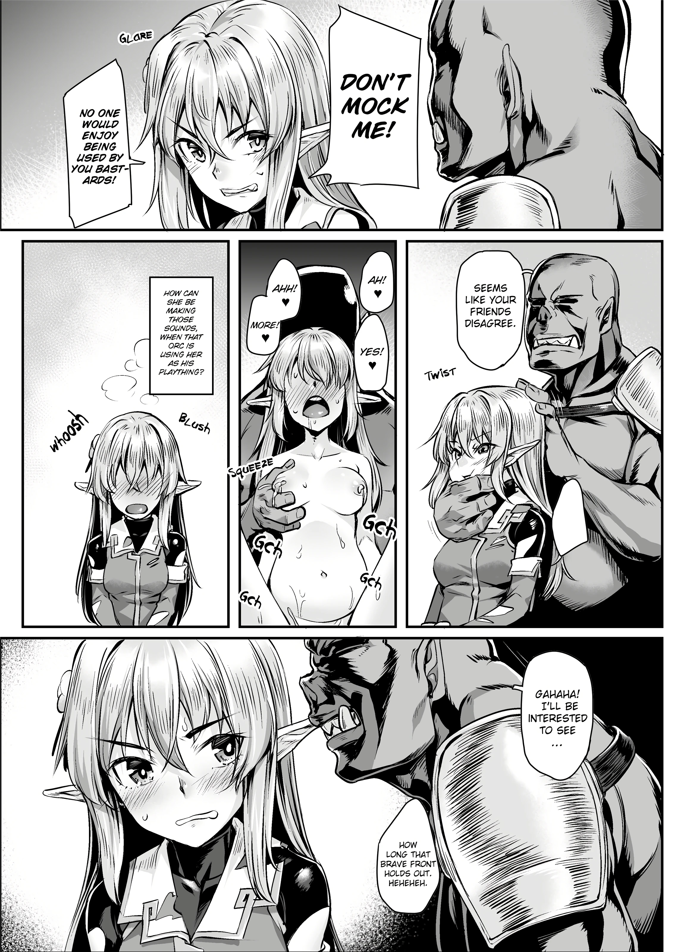 Taken by Orcs porn comic picture 6