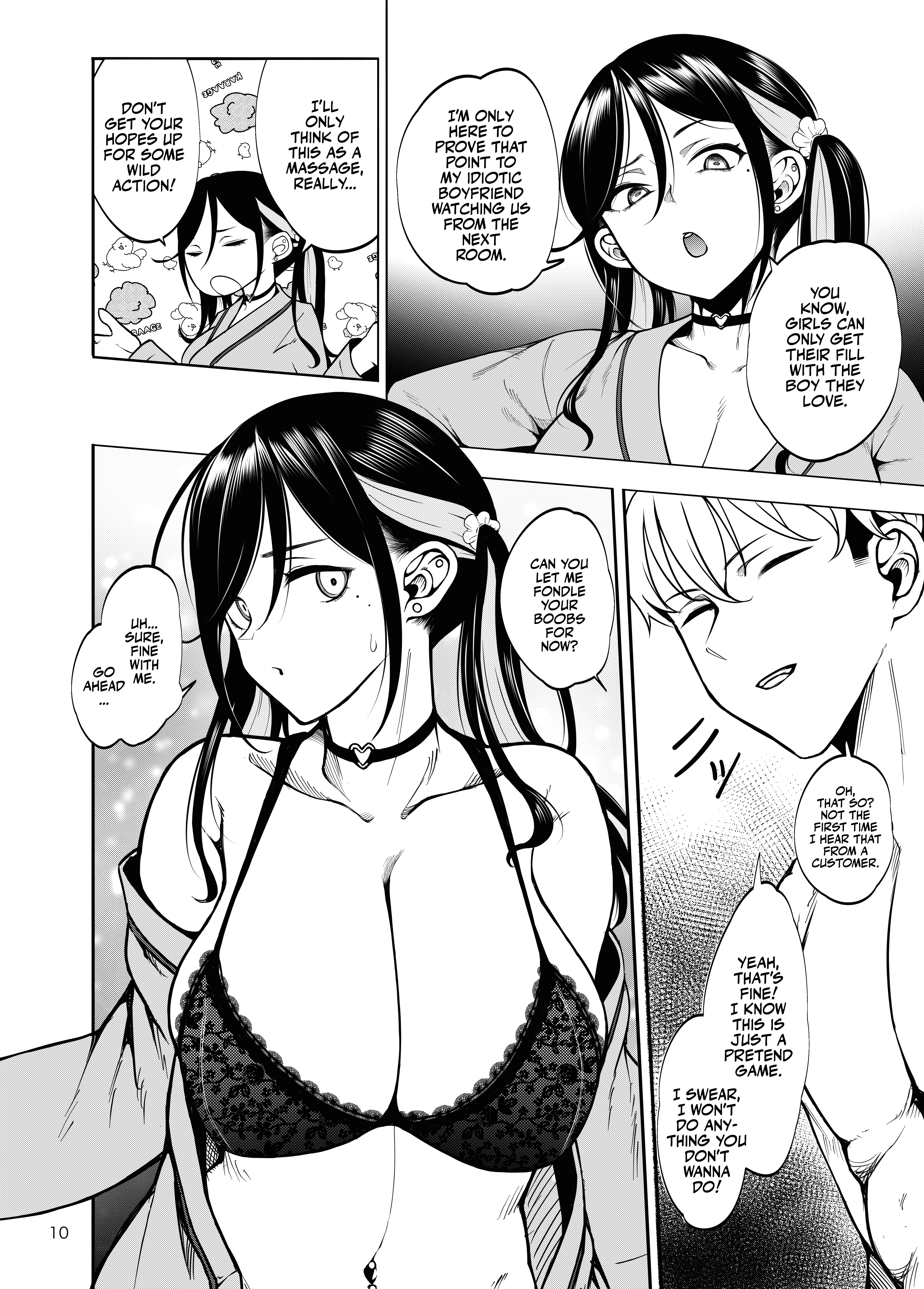 Taking My GF to the NTR Brothel Wasn't a Good Idea! porn comic picture 11