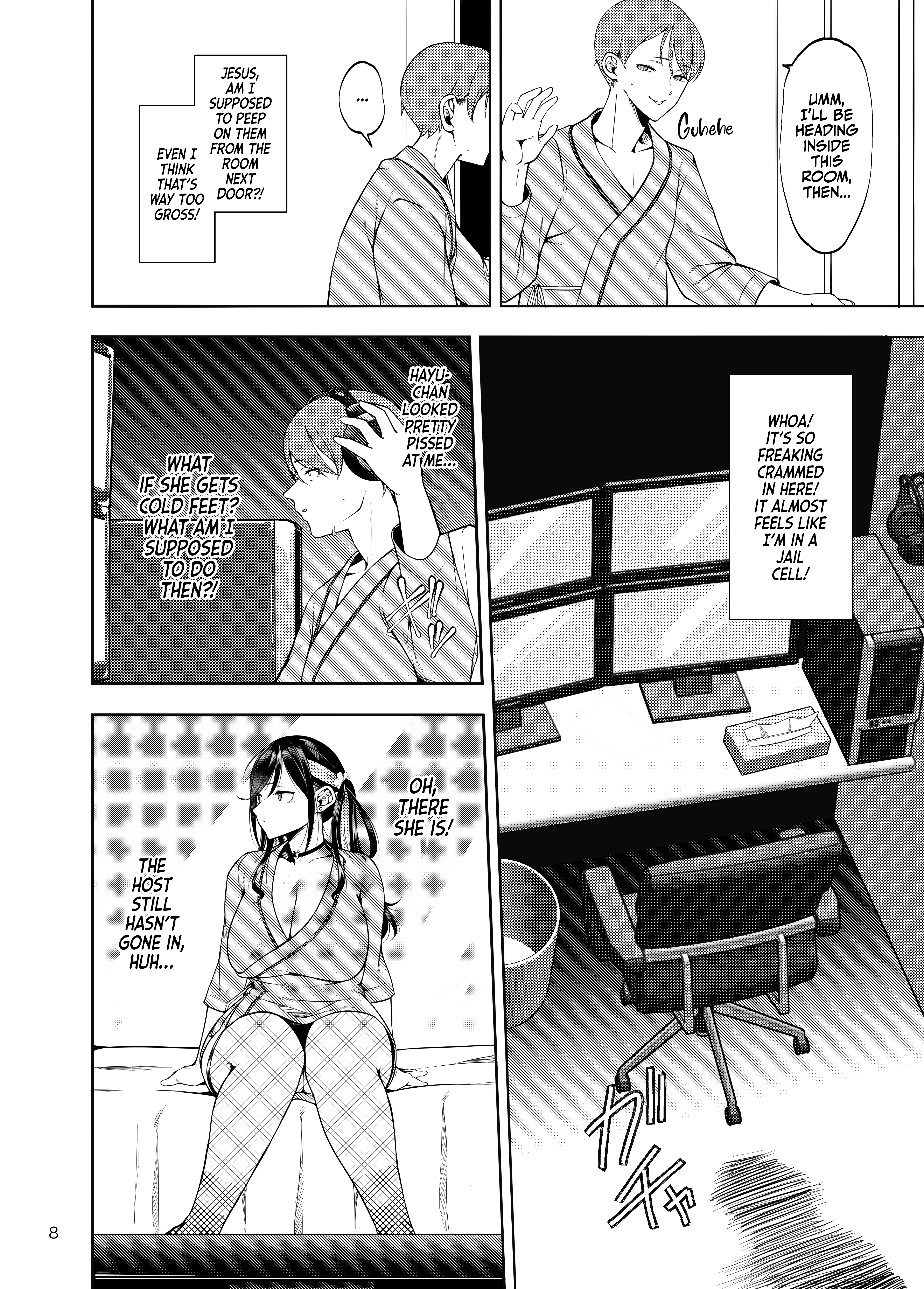 Taking My GF to the NTR Brothel Wasn't a Good Idea! porn comic picture 9