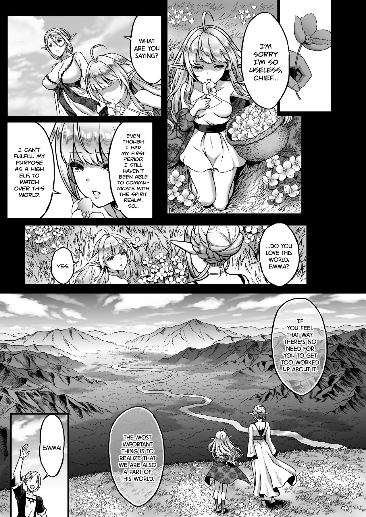 Tasogare no Shou Elf 2 - The story of Emma's side porn comic picture 3