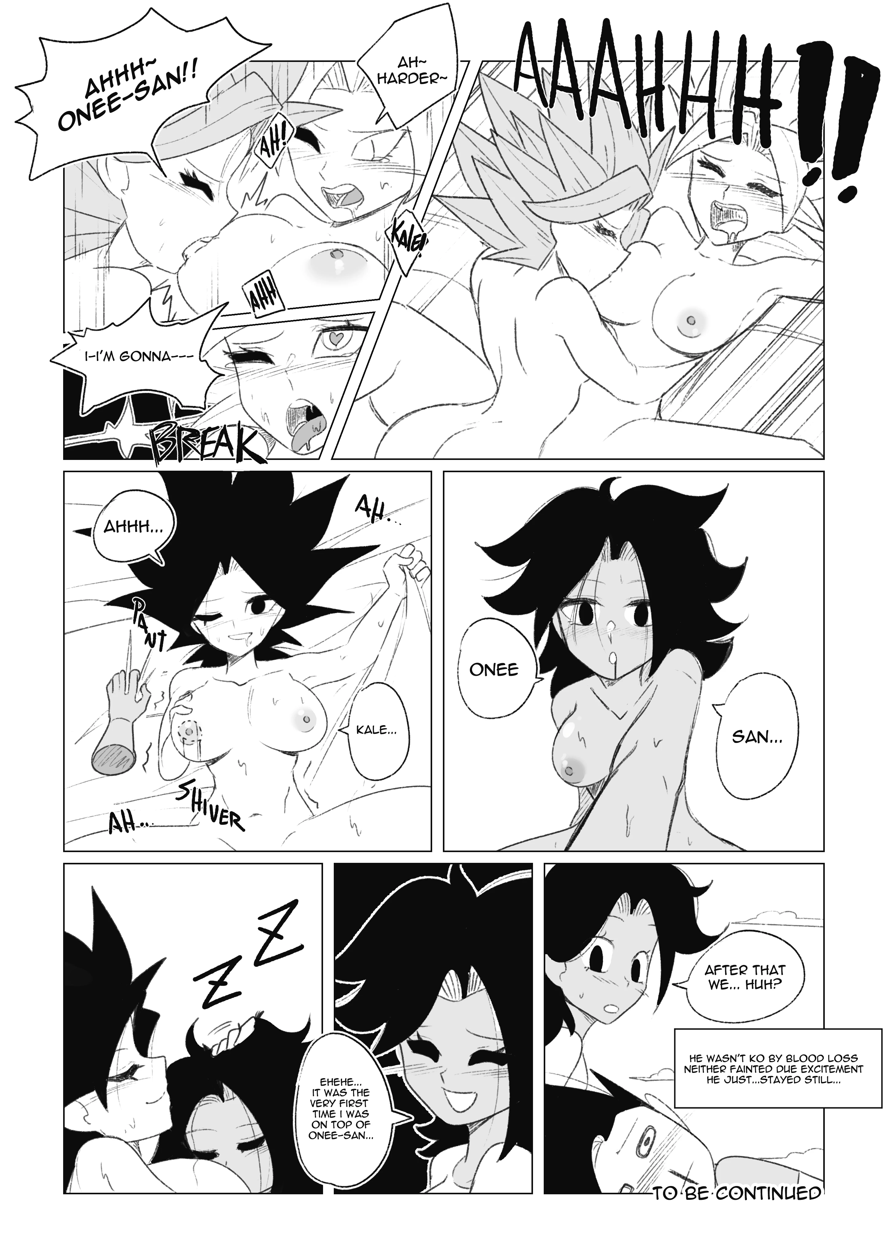 Teasing Cabba porn comic picture 16