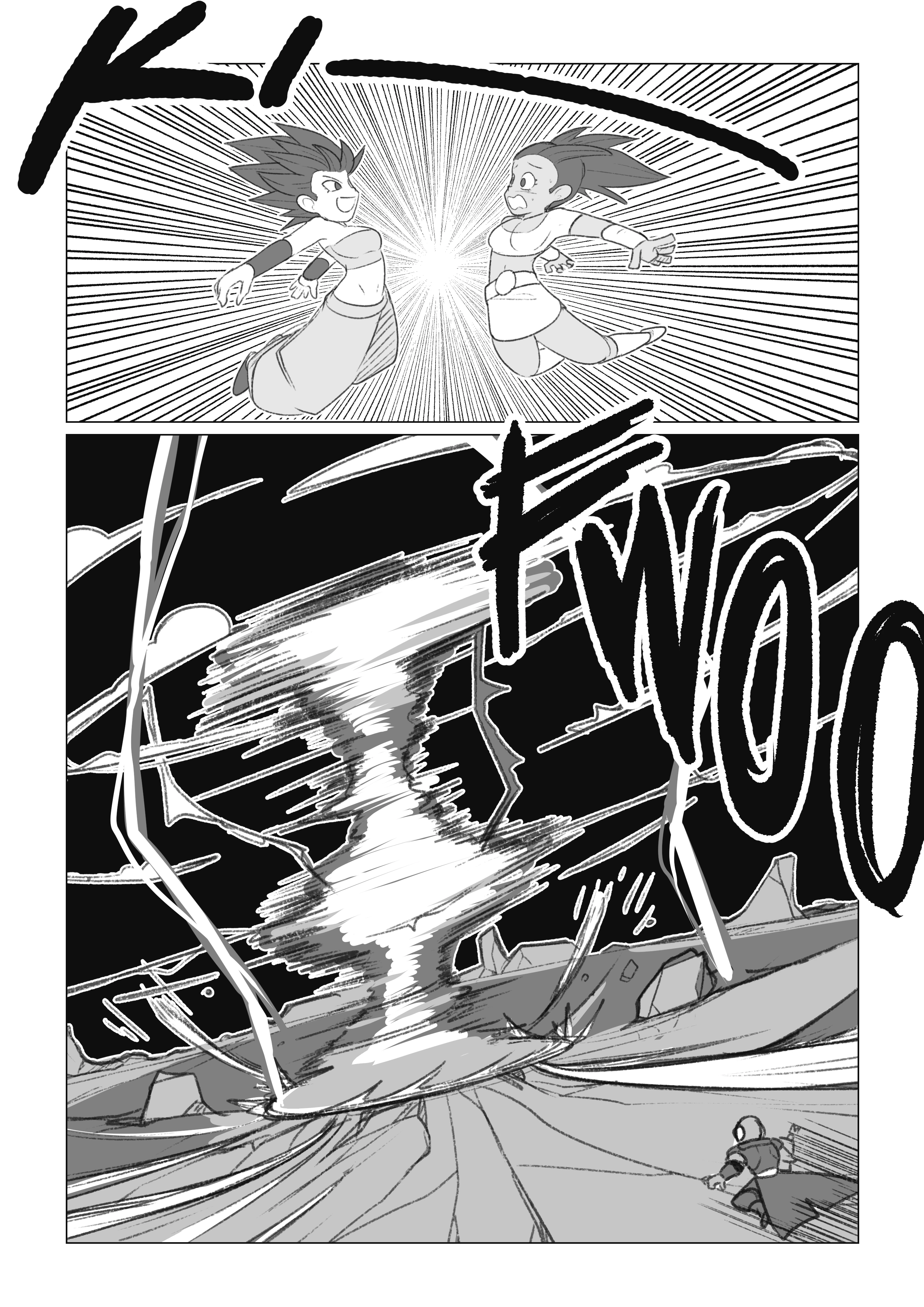 Teasing Cabba porn comic picture 23