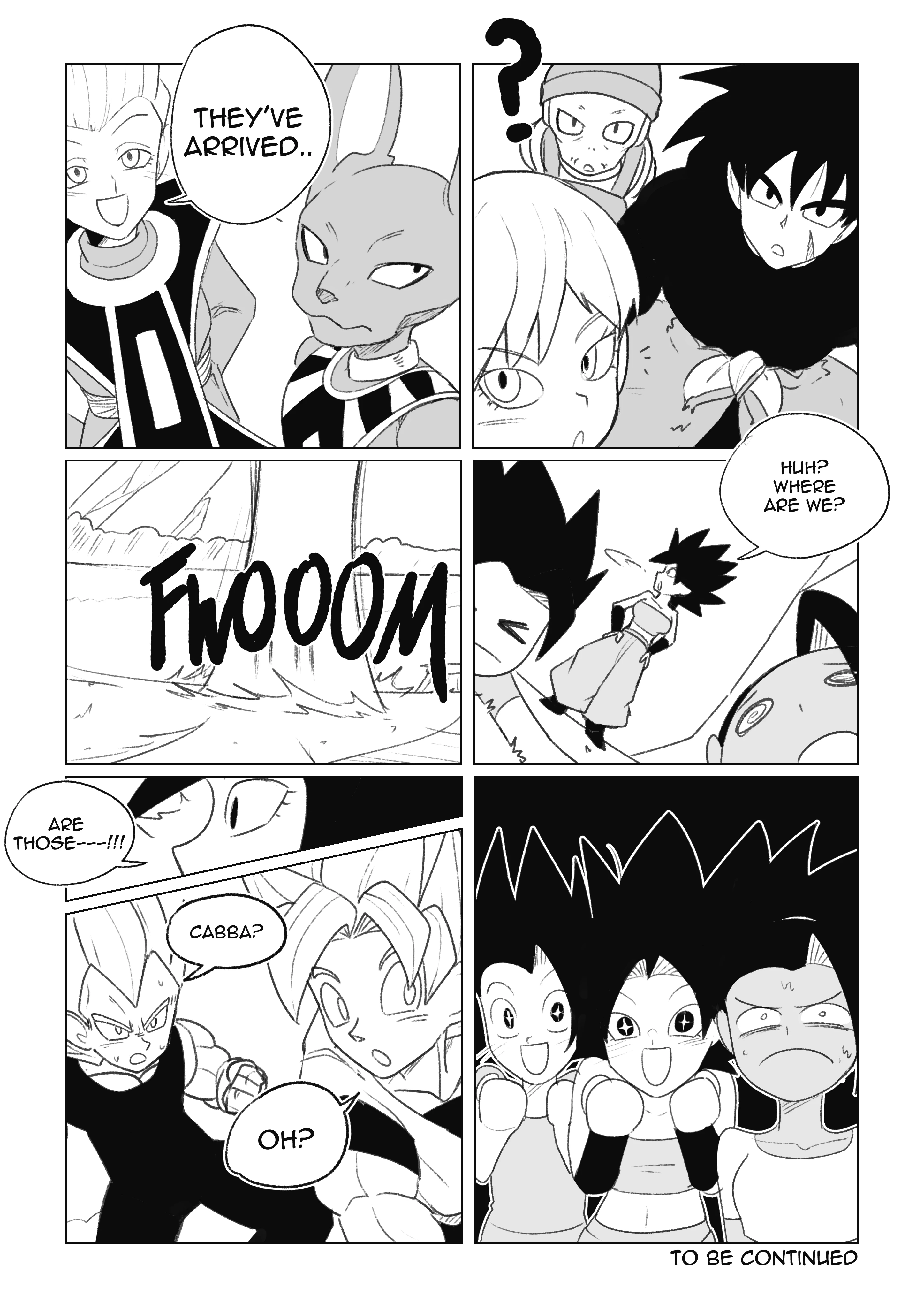 Teasing Cabba porn comic picture 42