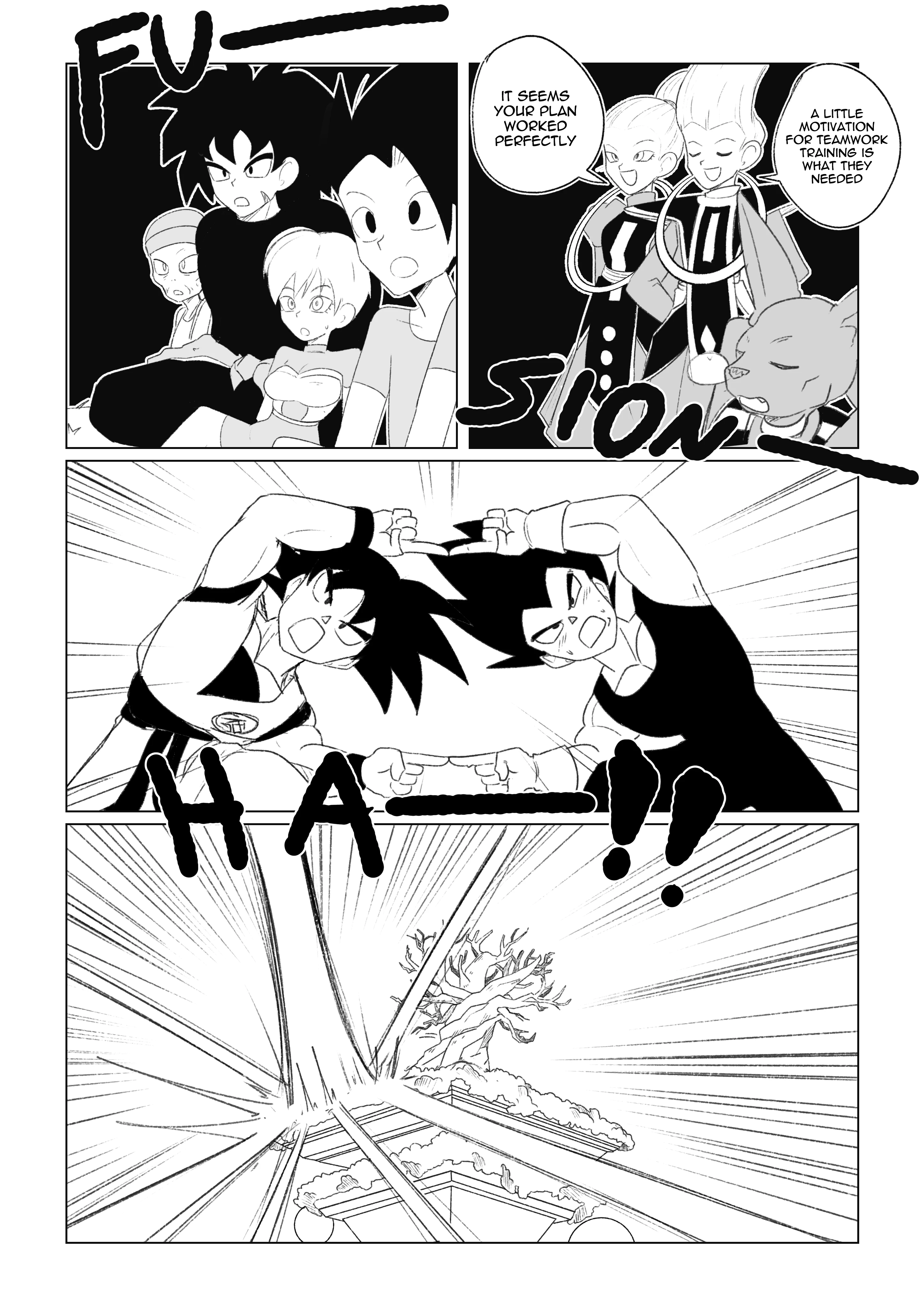 Teasing Cabba porn comic picture 47